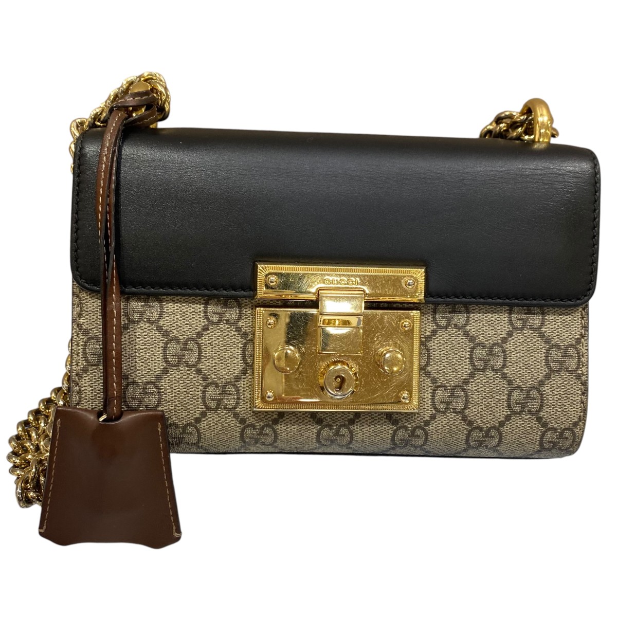 【中古】 GUCCI パドロック 409487 ベージュ 【080426】(グッチ)