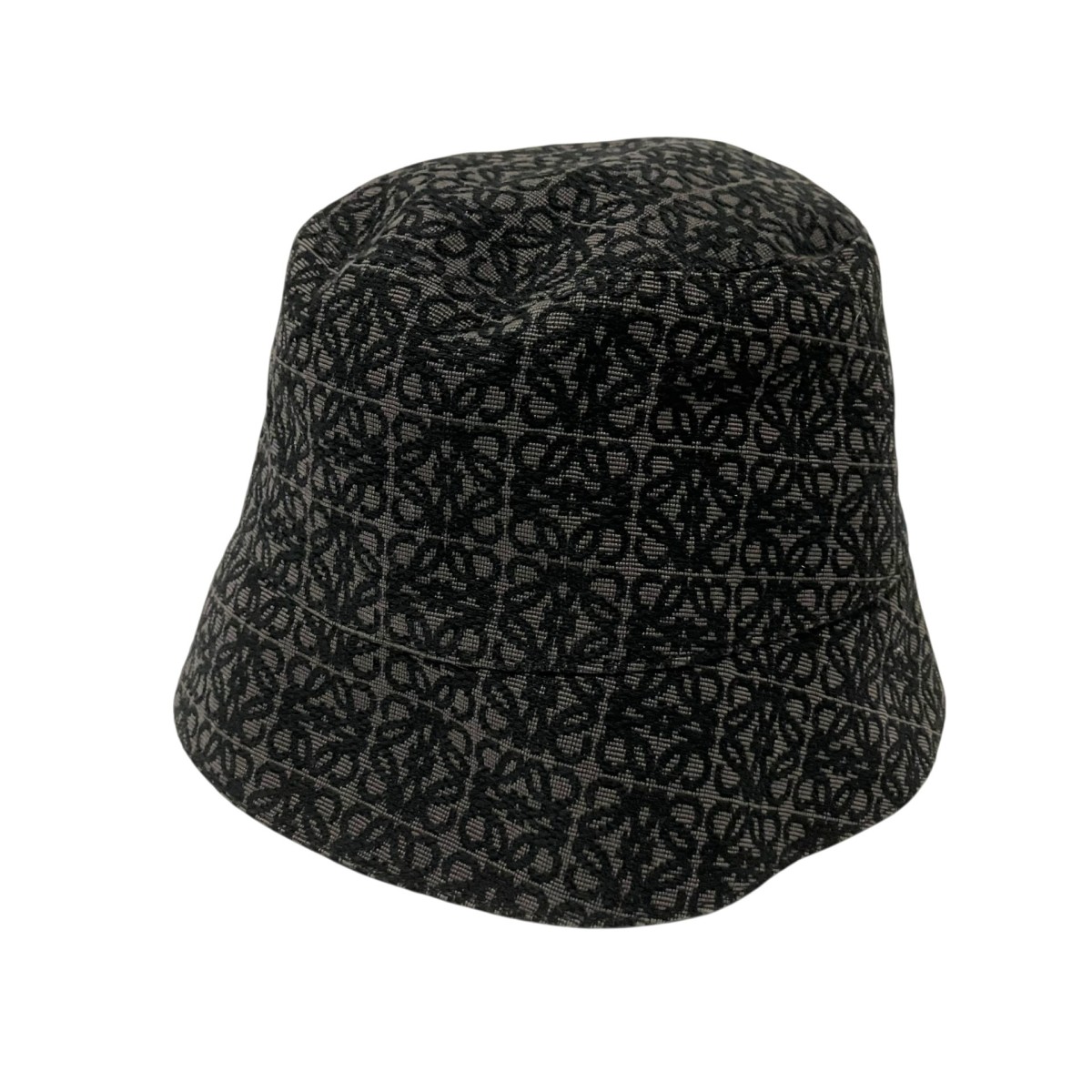 【中古】LOEWE 井戸釣瓶かぶり笠 K820HB1X13 黒いこと 大きさ：59 【090426】（ロエベ）
