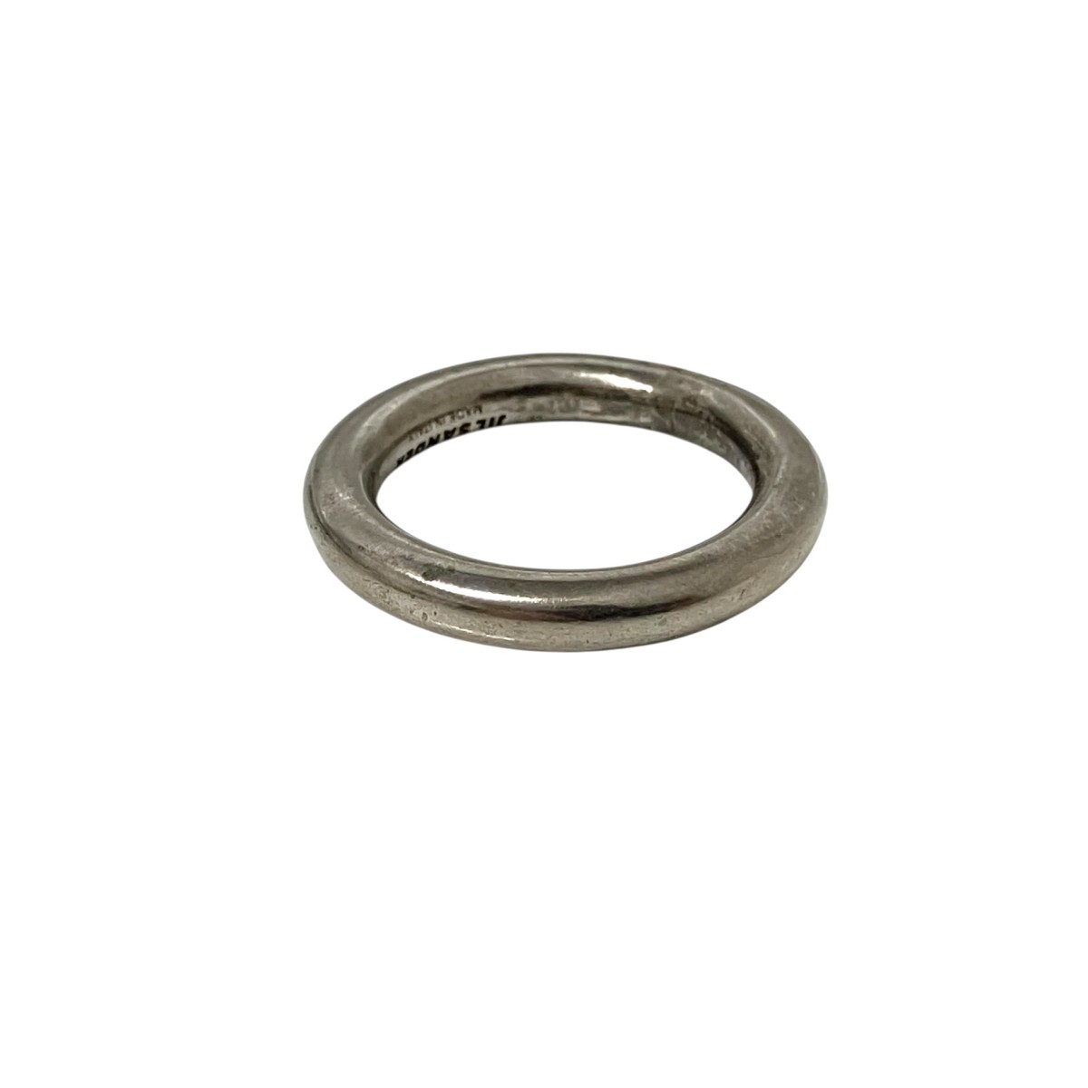 【中古】JIL SANDER CLASSIC RING 1 古典派音楽輪っか JSMS833044 しろがね色 大きさ：S 【090426】（ジルサンダー）