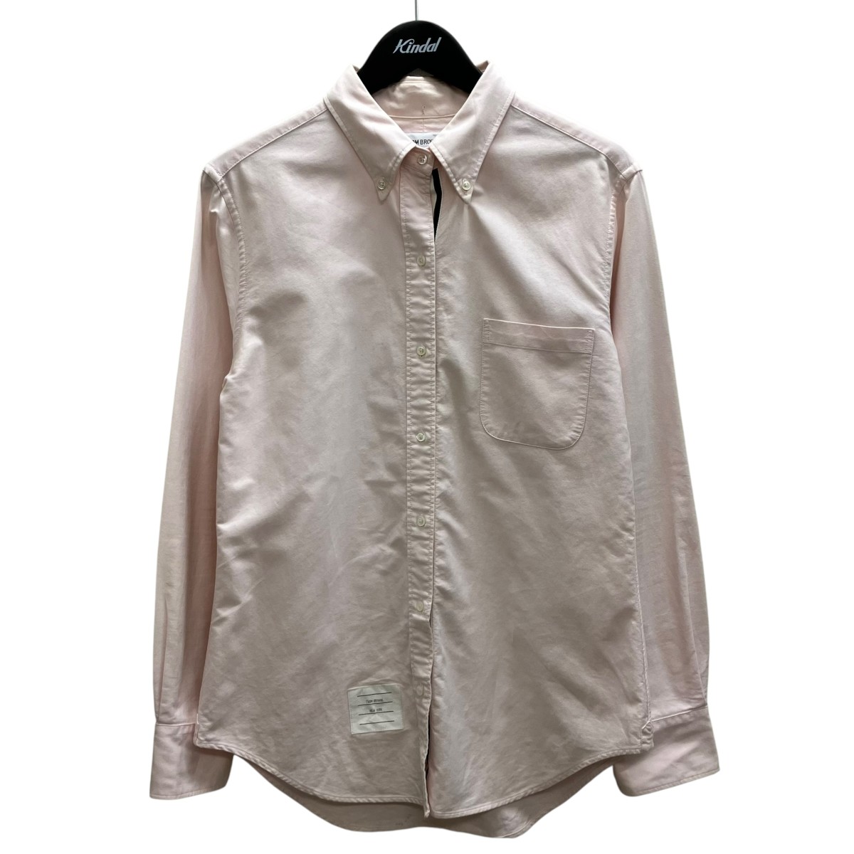 【中古】 Thom Browne　 長袖シャツ ピンク サイズ：46 【090426】（トム・ブラウン）