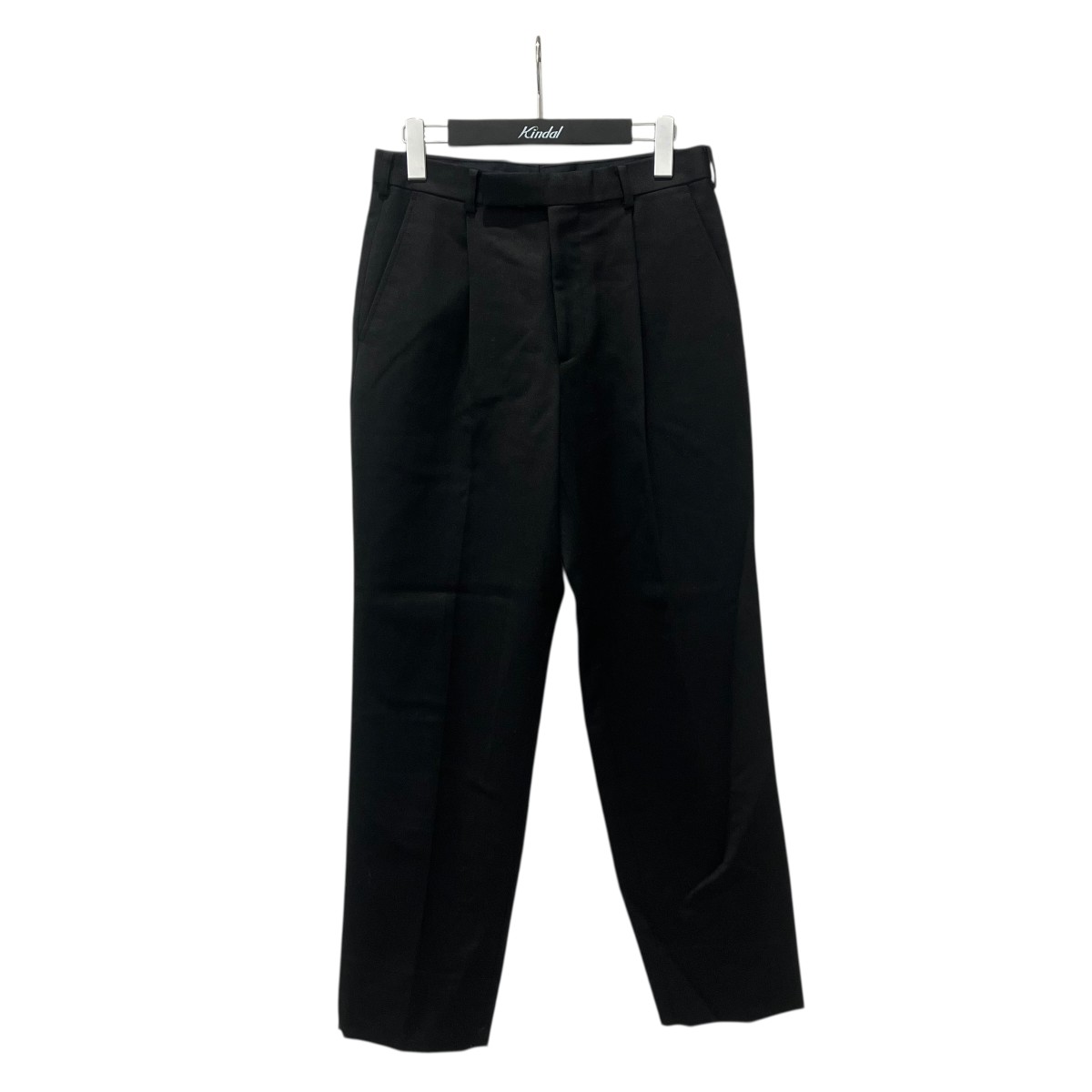 【中古】 JOHN LAWRENCE SULLIVAN　 ウール テーパード トラウザーパンツ 2B001-0122-01 ブラック サイズ：44 【090426】（ジョンローレンスサリバン） 4,928円