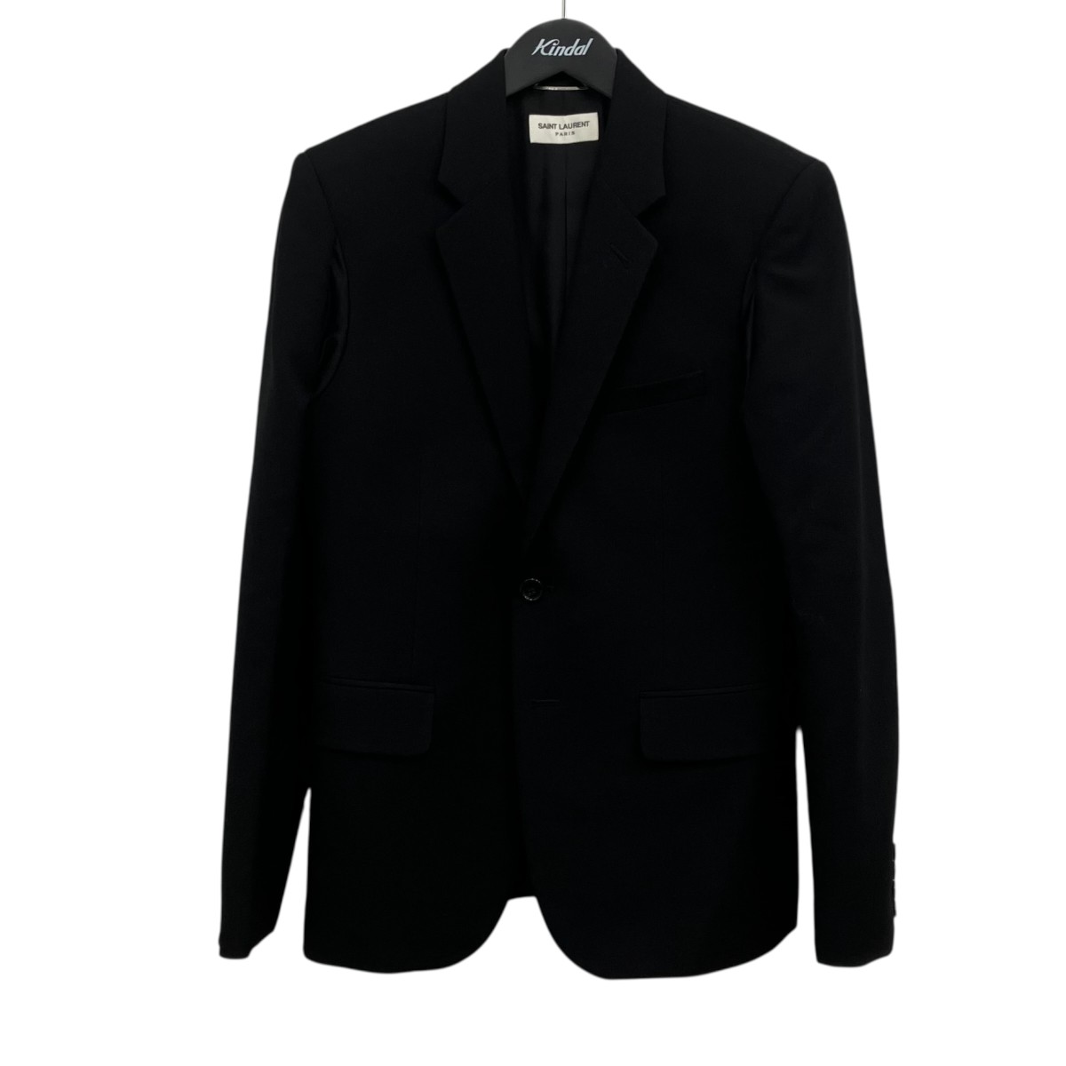 【中古】 Saint Laurent Paris　 テーラードジャケット ブラック サイズ：46 【090426】（サンローランパリ）