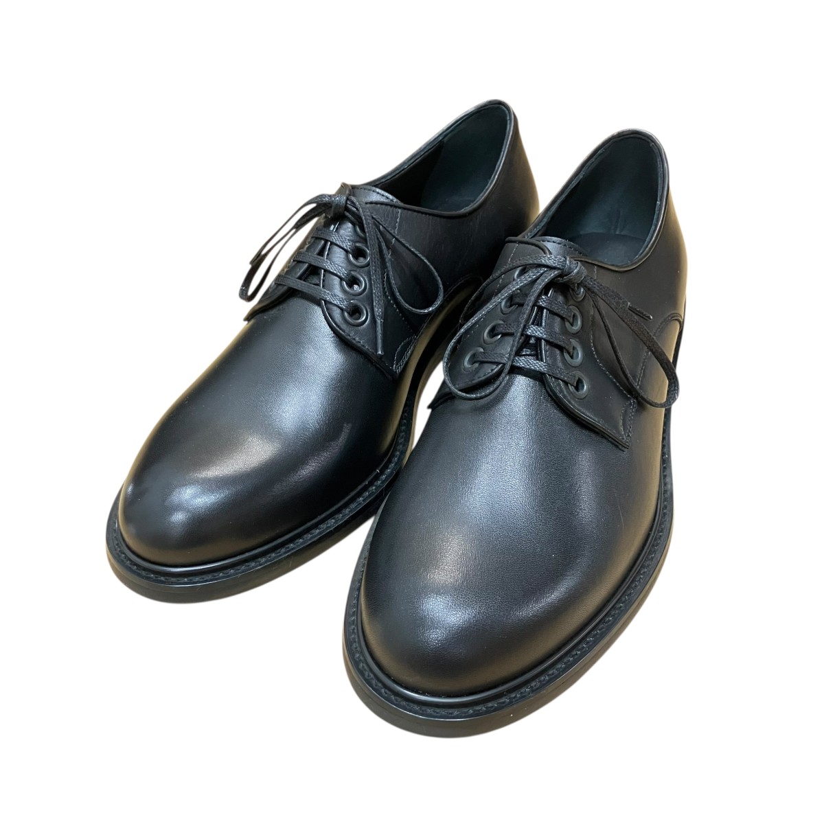 【中古】LOEWE ダービーシューズ 黒いこと 大きさ：37 【090426】（ロエベ）