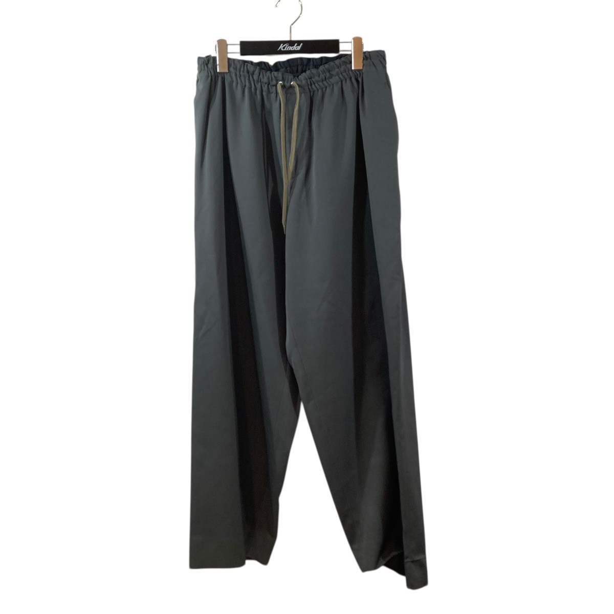 【中古】 kolor　 25AW ドローストリング ワイドトラウザー パンツ 25WCM-P14121 オリーブ サイズ：2 【090426】（カラー）