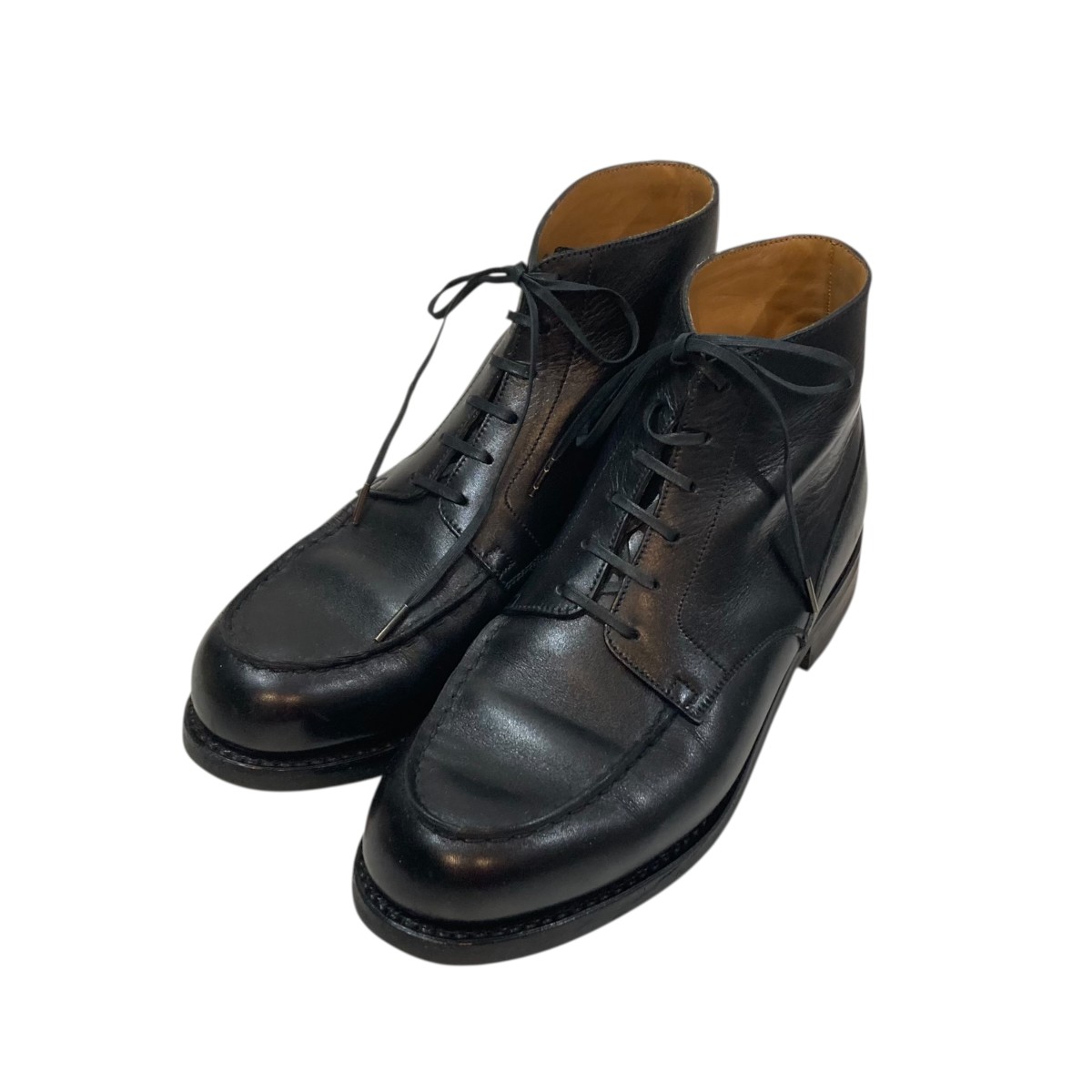 【中古】 J．M．WESTON　 ゴルフハイトップダービーシューズ ショートブーツ 321 ブラック サイズ：5D 【090426】（ジェイエムウェストン）