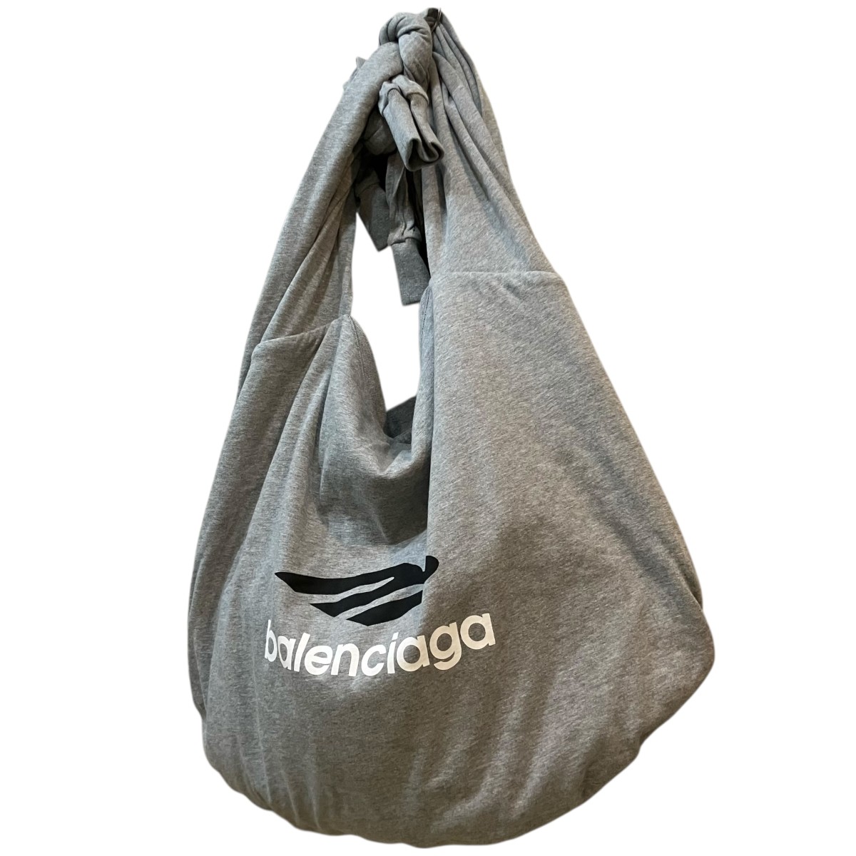 【中古】 BALENCIAGA　 「NEW JERSEY HOBO COOL」 ショルダーバッグ 792480 グレー サイズ：- 【100426】（バレンシアガ）