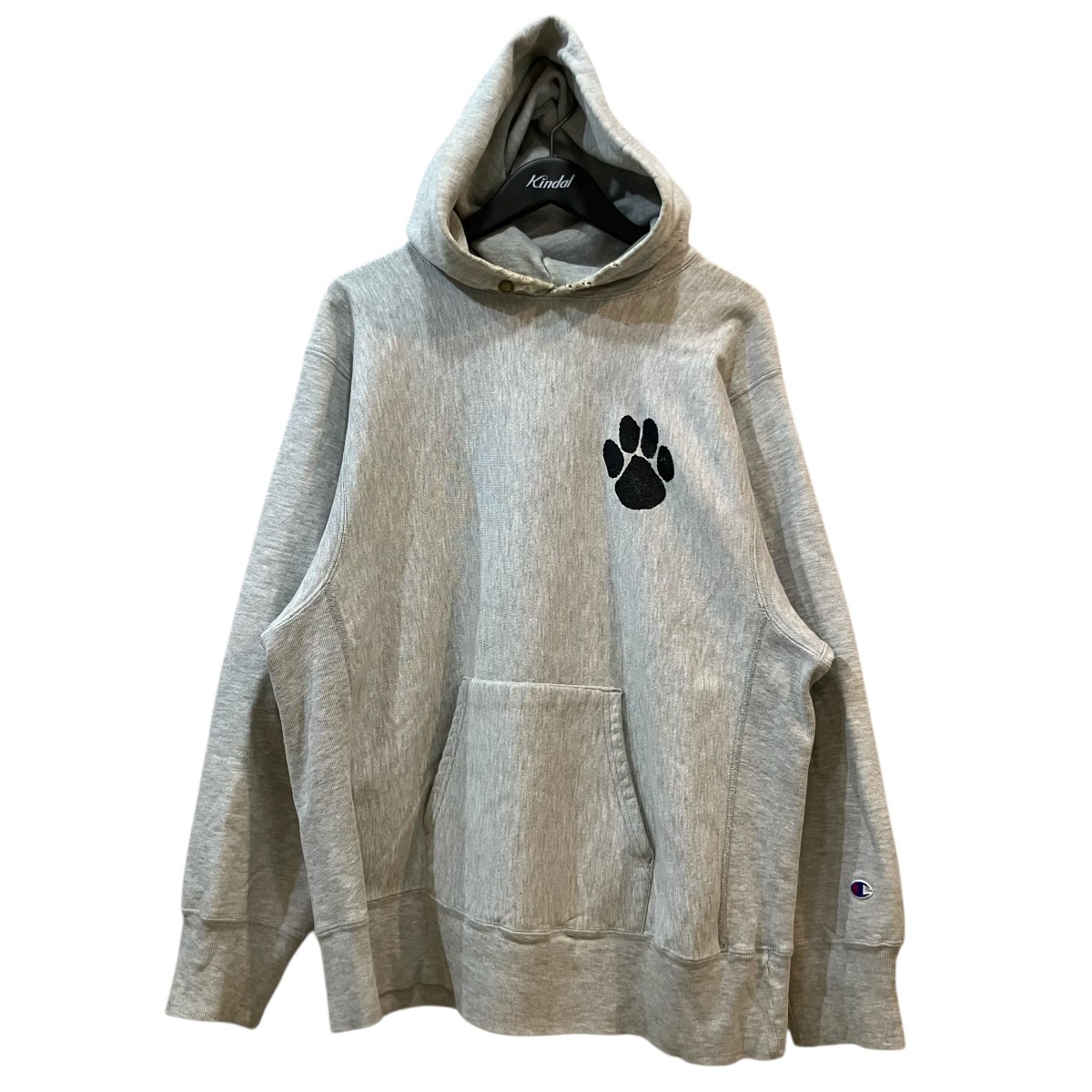 【中古】Champion80s 「BOWDOIN」 リバースウィーブパーカー グレー サイズ：XL【価格見直し】｜ブランド古着のカインドオル 25,776円