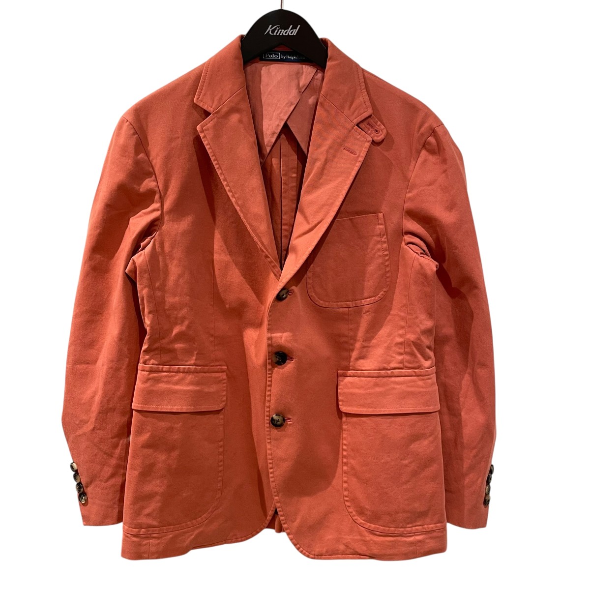 【中古】 POLO RALPH LAUREN　 POLO SOFT STRETCH CHINO SPORT COAT テーラードジャケット ピンク サイズ：3 【090426】（ポロラルフローレン）