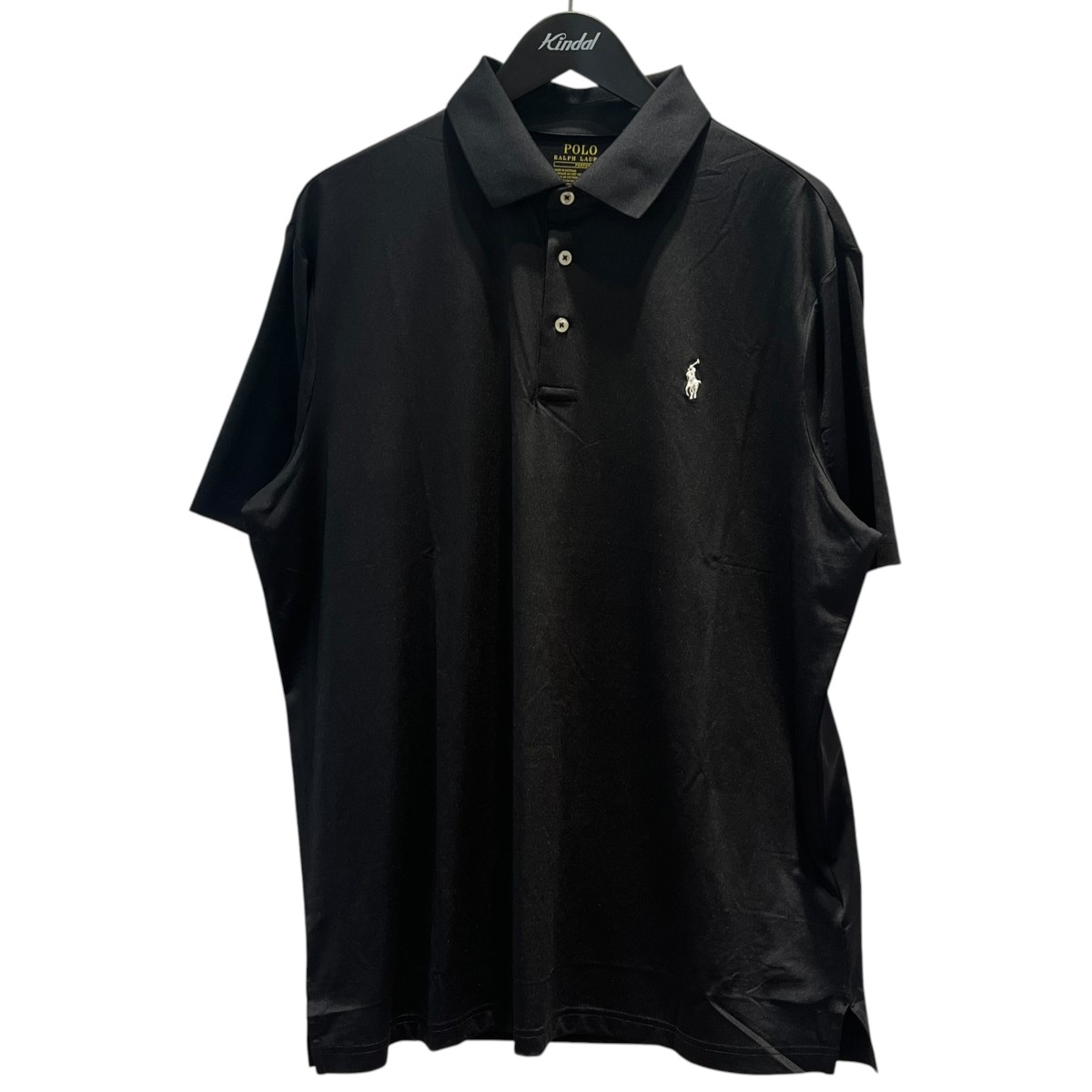 【中古】 POLO RALPH LAUREN　 ワンポイント刺繍ポロシャツ ブラック サイズ：L 【090426】（ポロラルフローレン） 8,778円