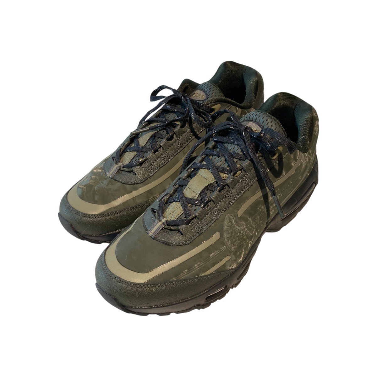 【中古】 NIKE　 Worksout Air Max 95 Big Bubble Uniform／Medium Olive and Sequoia ローカットスニーカー HQ0263-300 カーキ サイズ：28.5 【100426】（ナイキ）