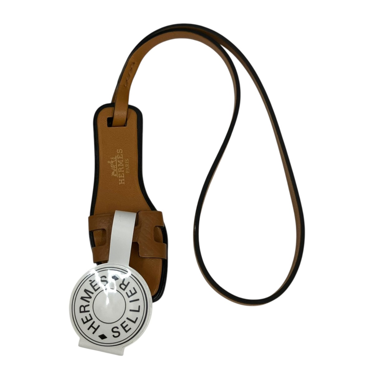 【中古】 HERMES　 オラン ナノ チャーム ブラウン 【100426】（エルメス）