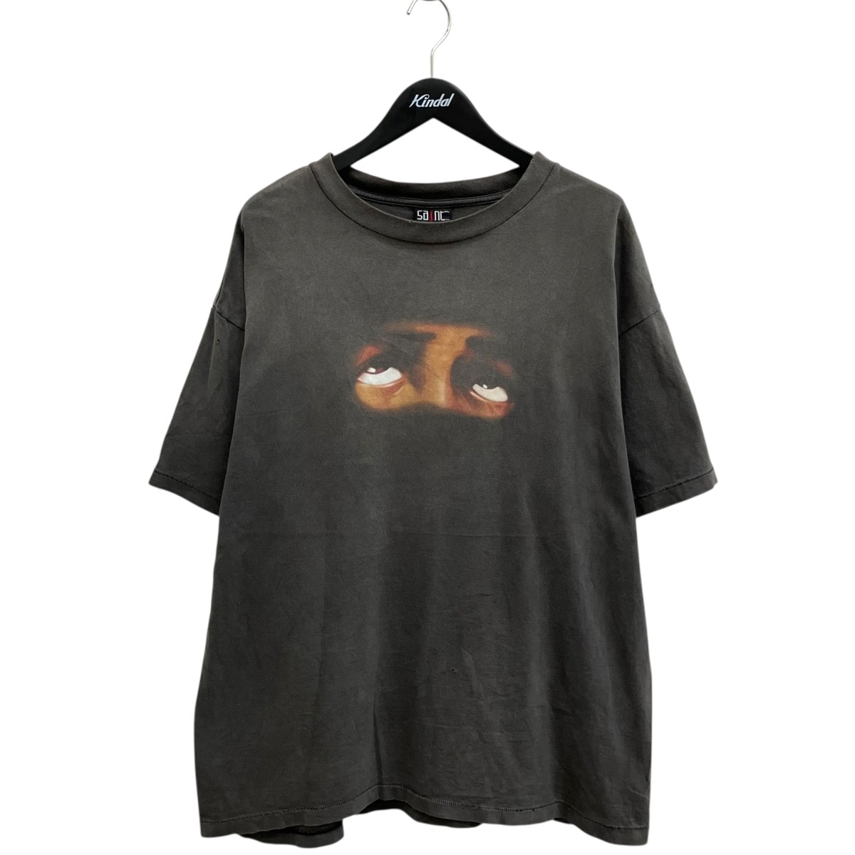 【中古】SAINT MICHAEL EYES SS TEE 半袖ティーシャツ SM-S23-0000-004 薄墨色 大いさ：XL 【100426】（仙マイケル） Tシャツ・カットソー-トップス