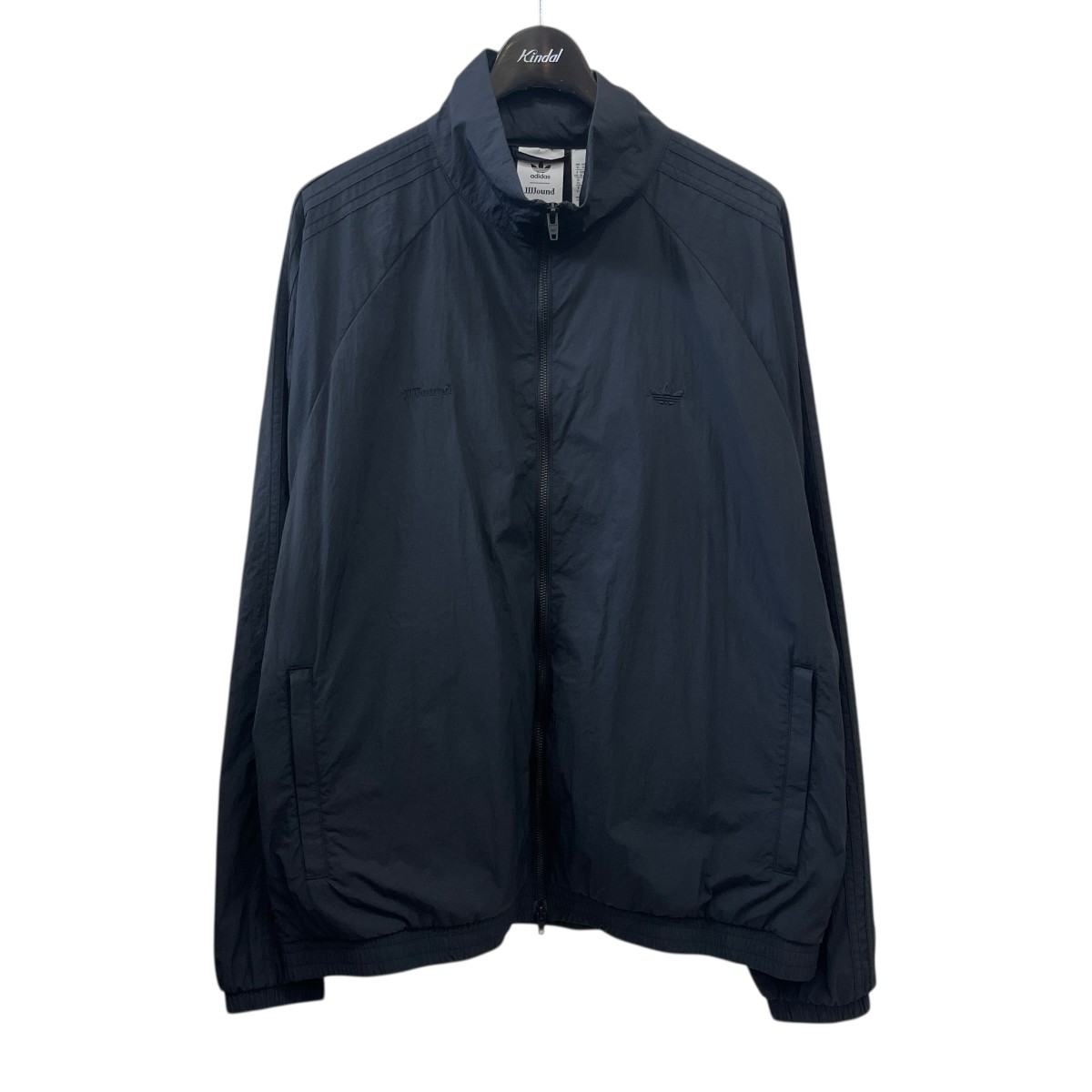 【中古】 JJJJound×adidas　 トラックジャケット IL8002 ブラック サイズ：4XL 【100426】（ジョウンド×アディダス）