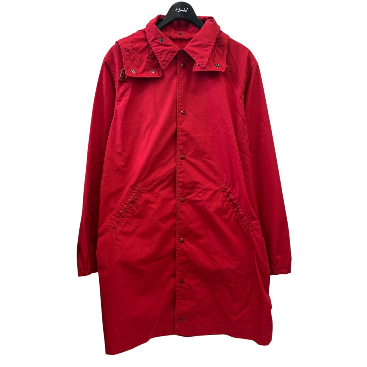 【中古】Engineered Garments ロング厚地の外套 赤いこと 大きさ：M 【110626】（エンジニアドガーメンツ）