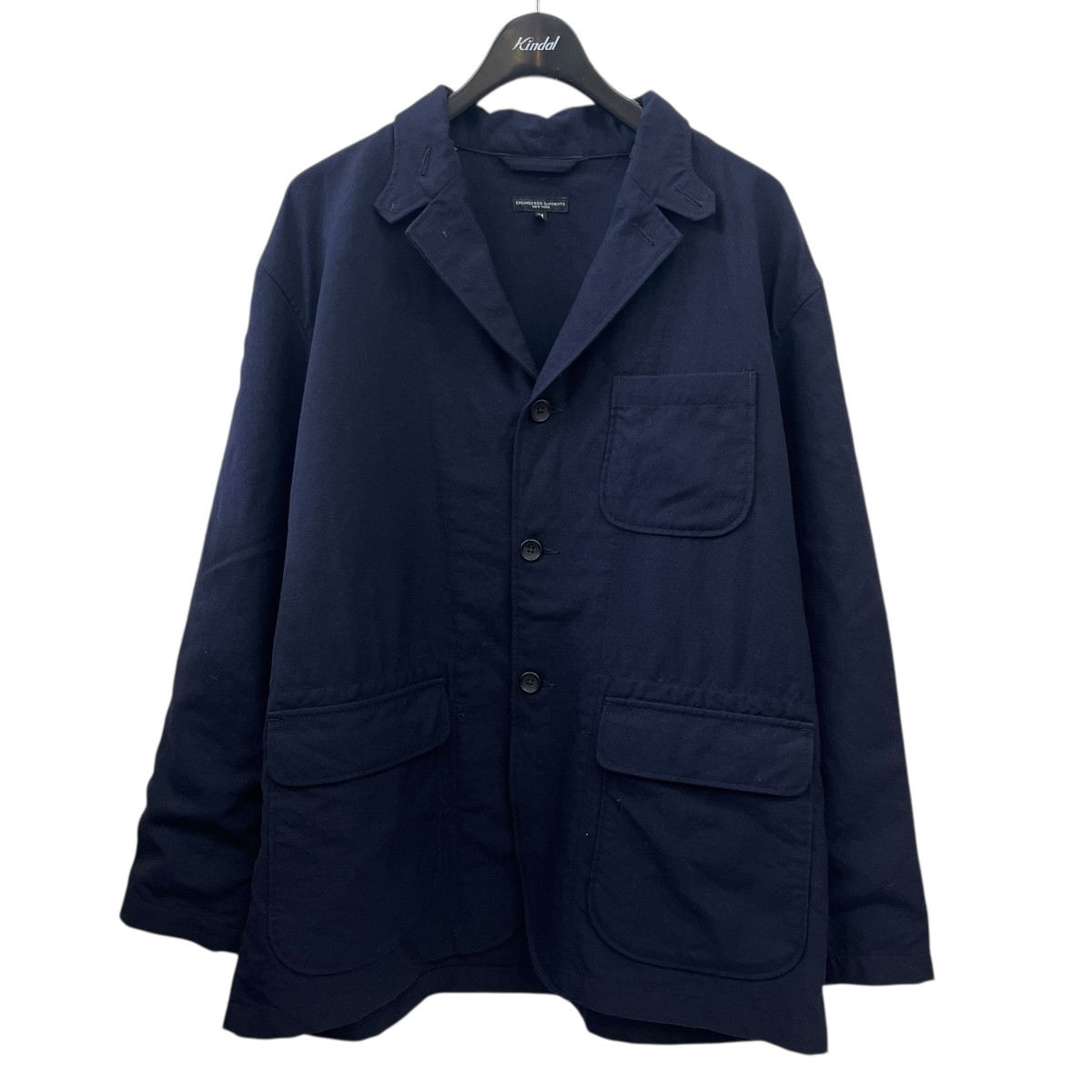 【中古】 Engineered Garments　 loiter jacket テーラードジャケット ネイビー サイズ：M 【100426】（エンジニアドガーメンツ）