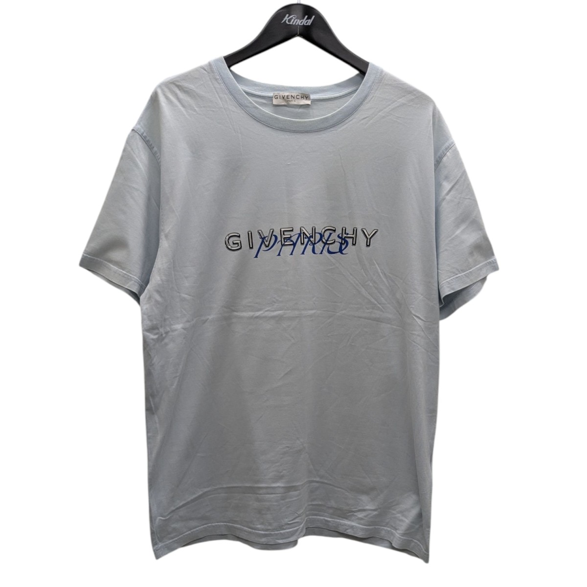 【中古】\u003cBR\u003eGIVENCHY\u003cBR\u003e刷り上げるプルオーバー 天の原青色 大きさ：L\u003cBR\u003e【通貨価値思いなおす】