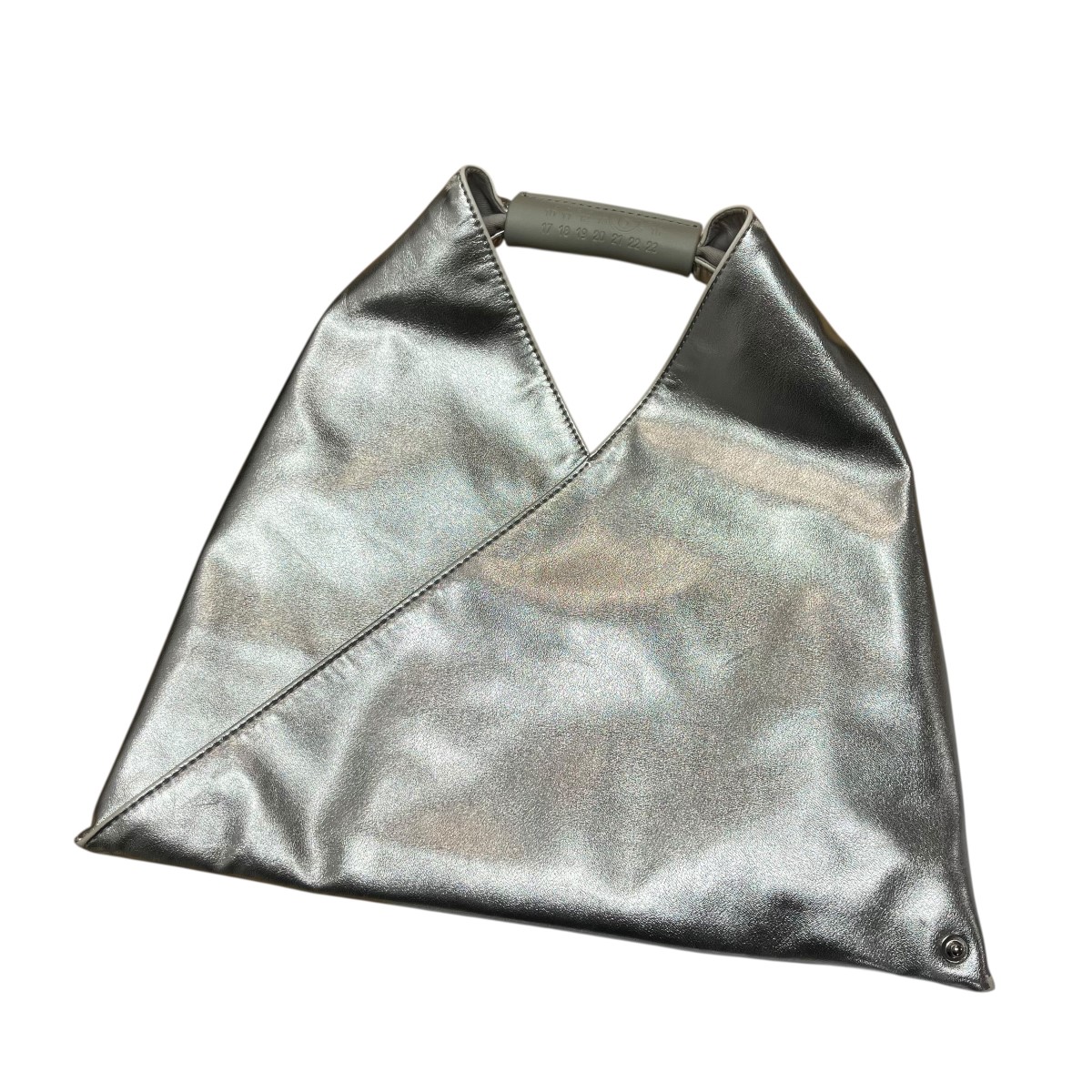 【中古】 MM6 Maison Margiela　 メタルコーテッドハンドバッグ シルバー サイズ：- 【100426】（マルタンマルジェラ）