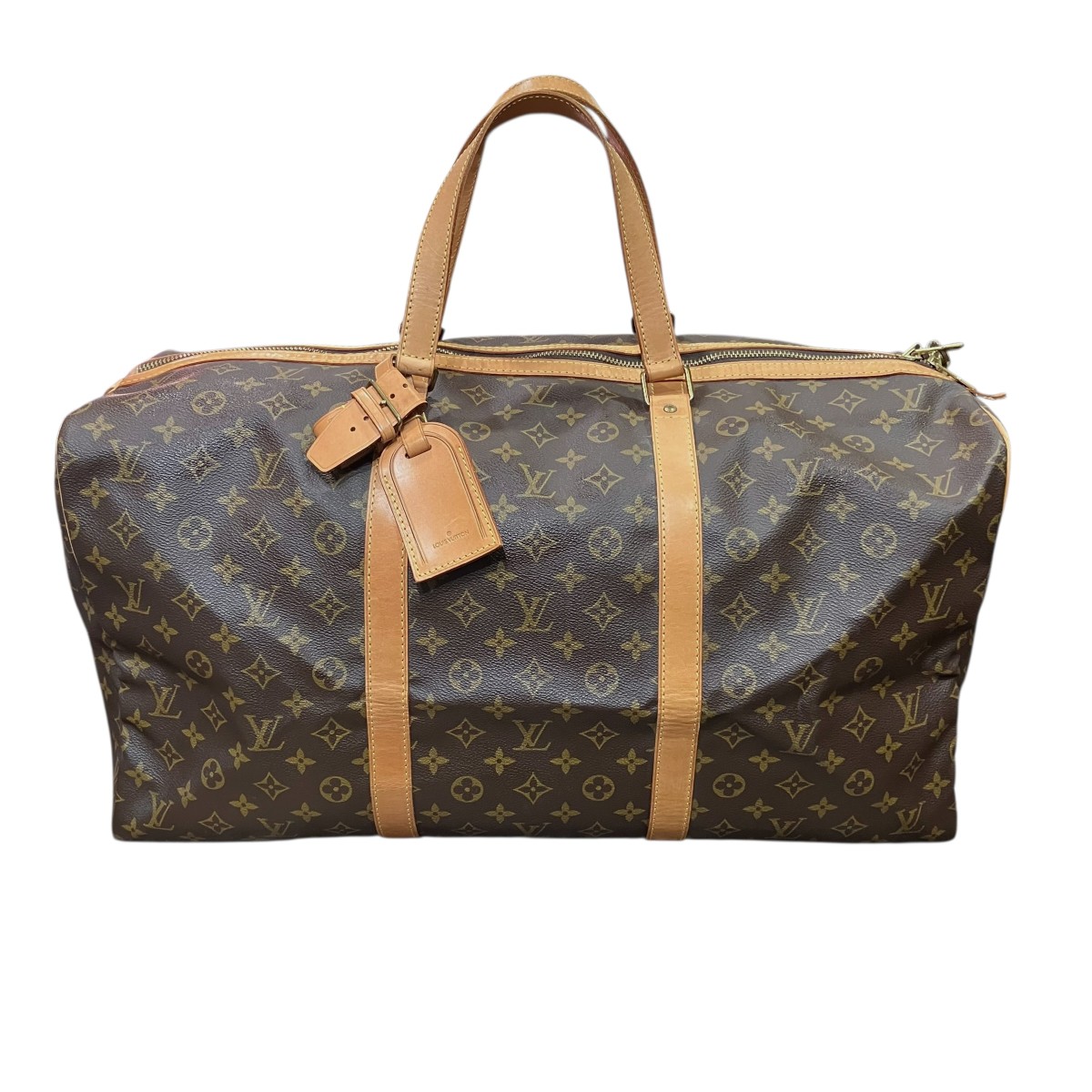 【中古】 LOUIS VUITTON　 サックスープル55 トラベルバッグ M41626 ブラウン サイズ：55 【100426】（ルイヴィトン）