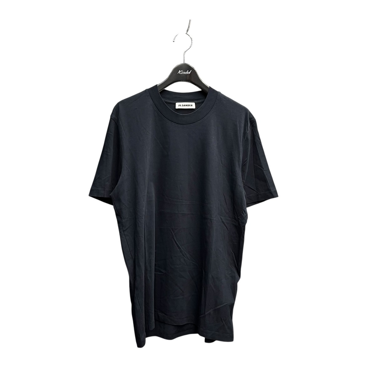 【中古】 JIL SANDER　 21SS 半袖カットソー JSMS706020 MS247308 ネイビー サイズ：S 【100426】（ジルサンダー）