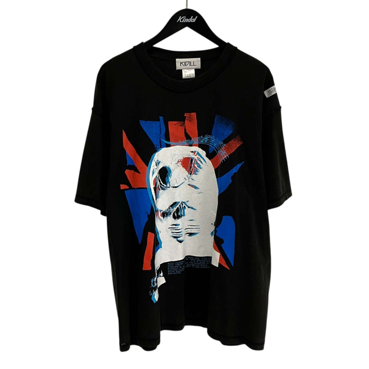 【中古】 KIDILL SEDITIONARIES 半袖Tシャツ KL1021 ブラック サイズ:FREE 【110426】(キディル)