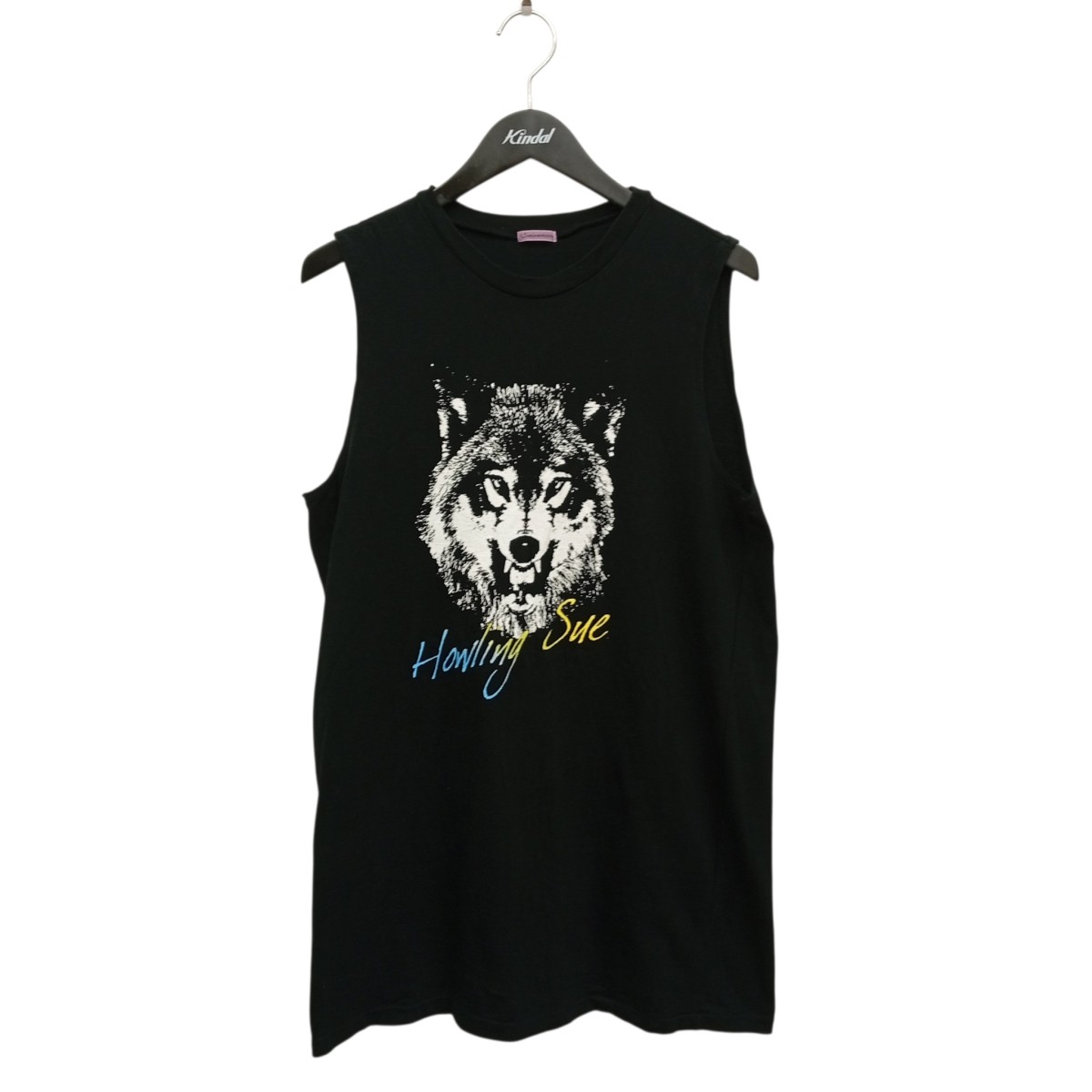 【中古】 SueUNDERCOVER ノースリーブTシャツ SUW1891 ブラック サイズ:2 【110426】(スーアンダーカバー)