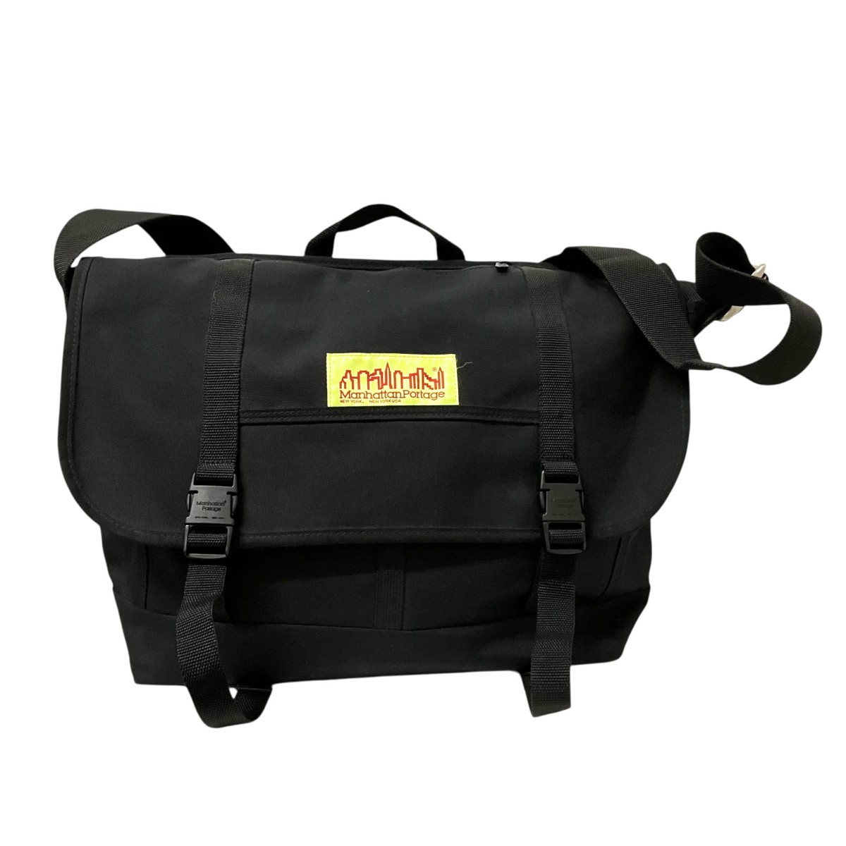 【中古】 Manhattan Portage　 メッセンジャーバッグ 4500JP ブラック 【110426】（マンハッタンポーテージ）