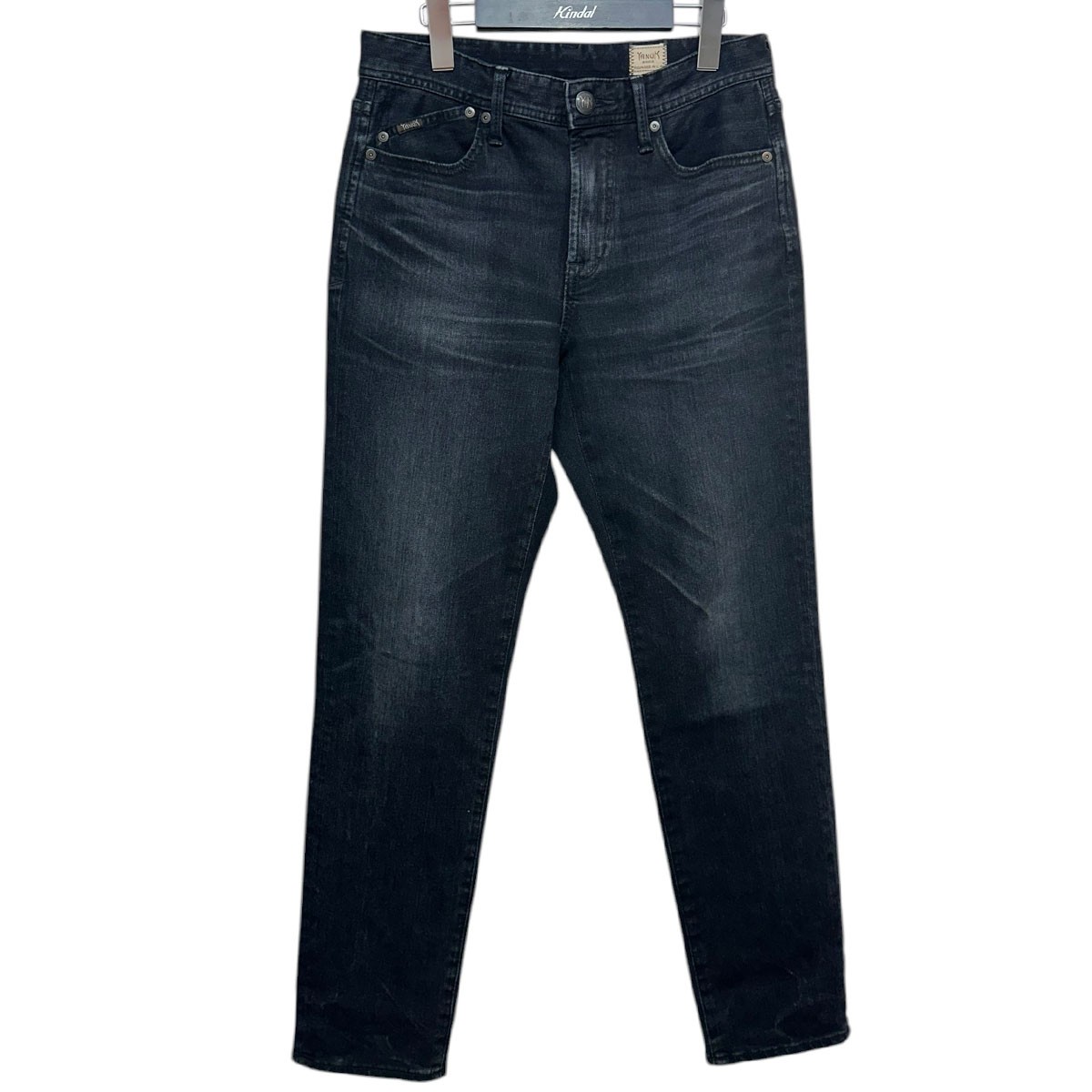 【中古】YANUK 25AW PHILIP2 PREMIUM2 テーパード ジーンズズボン下 57253019 PBK(黒いこと) 大きさ：29 【100426】（ヤヌーク）