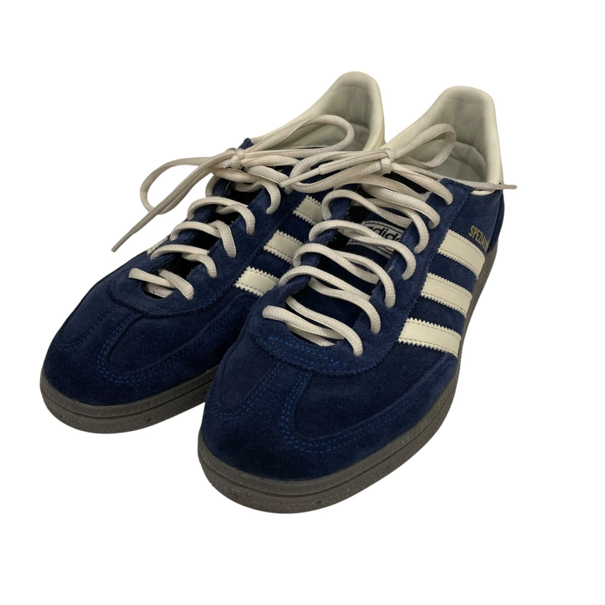 【中古】 adidas　 Handball Spezial ハンドボールスペツィアル ローカットスニーカー IF7087 ネイビー サイズ：27 【100426】（アディダス）