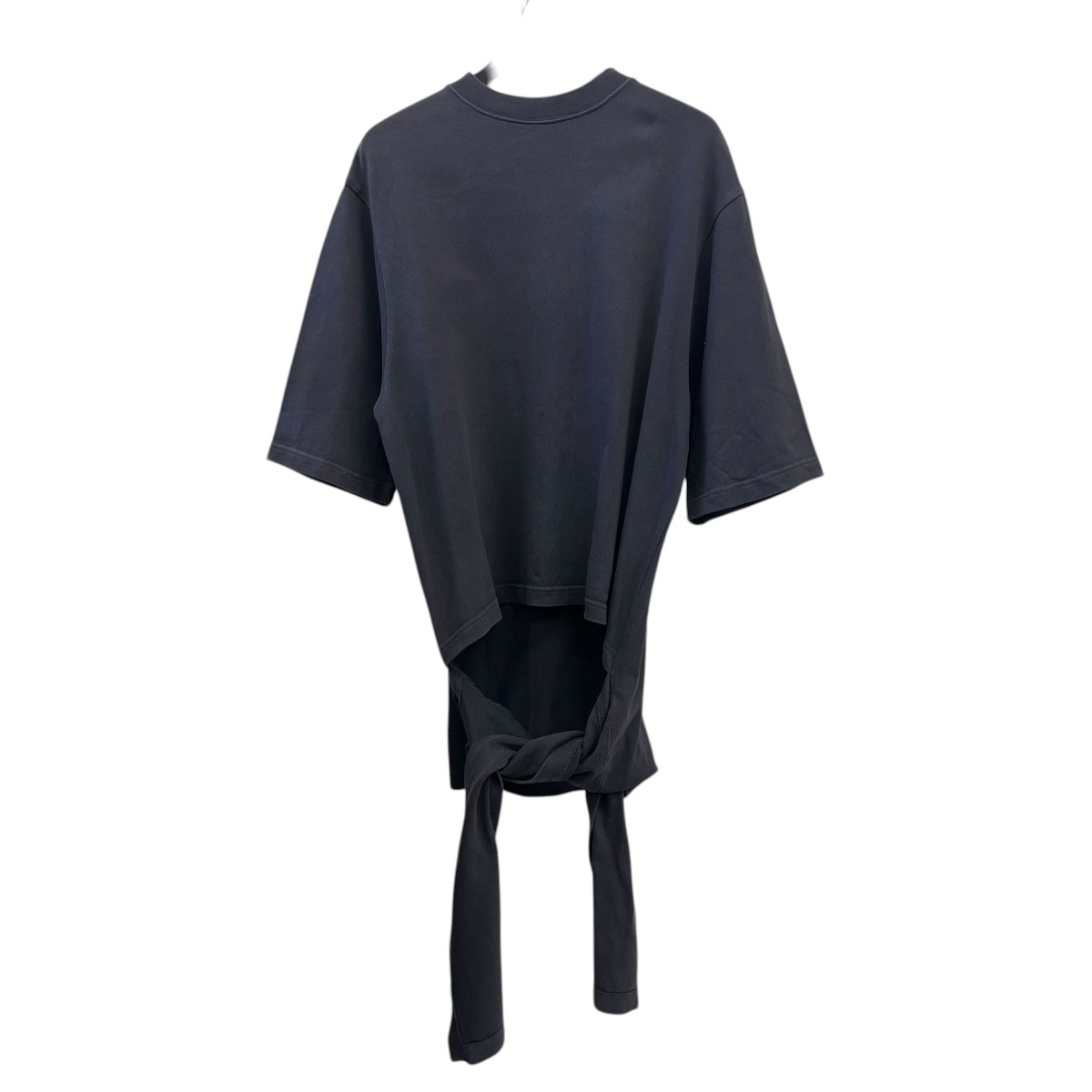 【中古】 BALENCIAGA　 オーバーサイズTシャツ 457623 グレー サイズ：XS 【110426】（バレンシアガ）