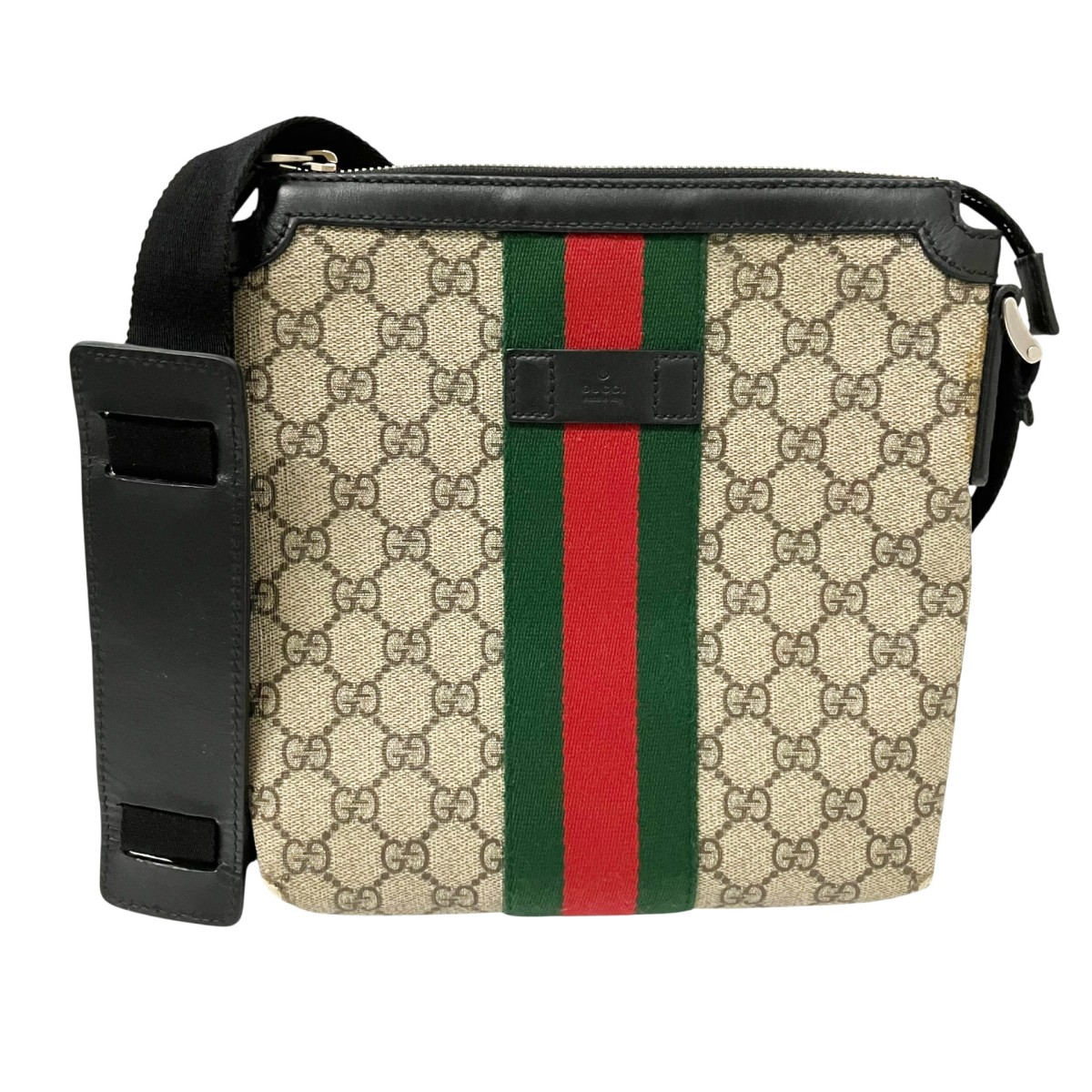 【中古】GUCCI シェリーライン GGショルダーバッグ 471454 ベージュ 【110426】(グッチ)|ブランド古着のカインドオル
