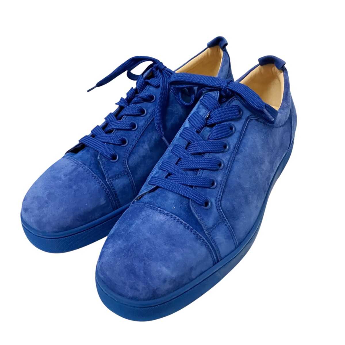 【中古】 Christian Louboutin　 ローカットスニーカー ネイビー サイズ：43.5 【110426】（クリスチャンルブタン）