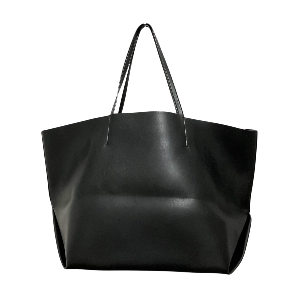 【中古】＆MyuQ TOTE BAG トートバッグ 黒いこと 【110426】（アンドミューク）