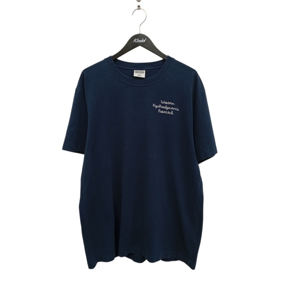 【中古】 WHR　 Tシャツ MWBN22A8012-M ネイビー サイズ：L 【110426】（ウェスタン ハイドロダイナミック リサーチ）