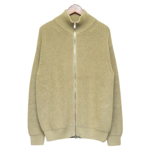 【中古】MACKINTOSH×BATONER 2024SS SIGNATURE DRIVERS KNIT シグネチャードライバーズニット カーディガン MXB023 ベージュ サイズ：M 【110426】（マッキントッシュ×バトナー）