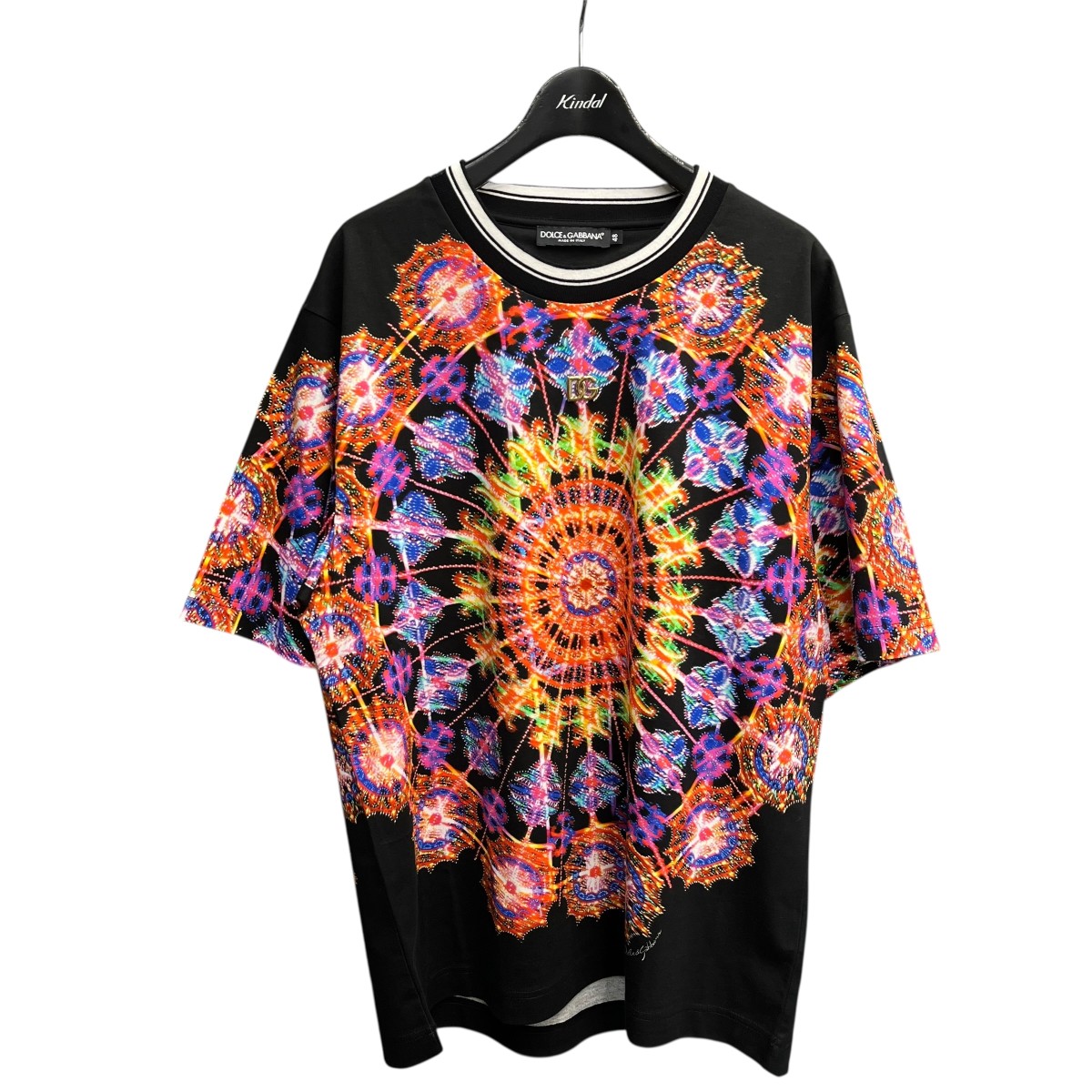 【中古】 DOLCE ＆ GABBANA　 Tシャツ ブラック サイズ：48 【110426】（ドルチェアンドガッバーナ）