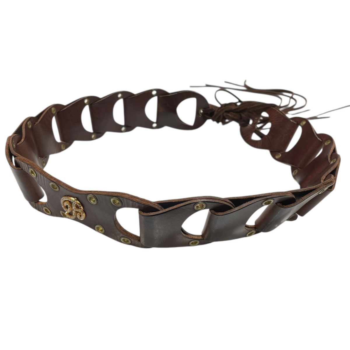 【中古】 BLUMARINE　 ベルト ブラウン サイズ：40 【110426】（ブルマリン）