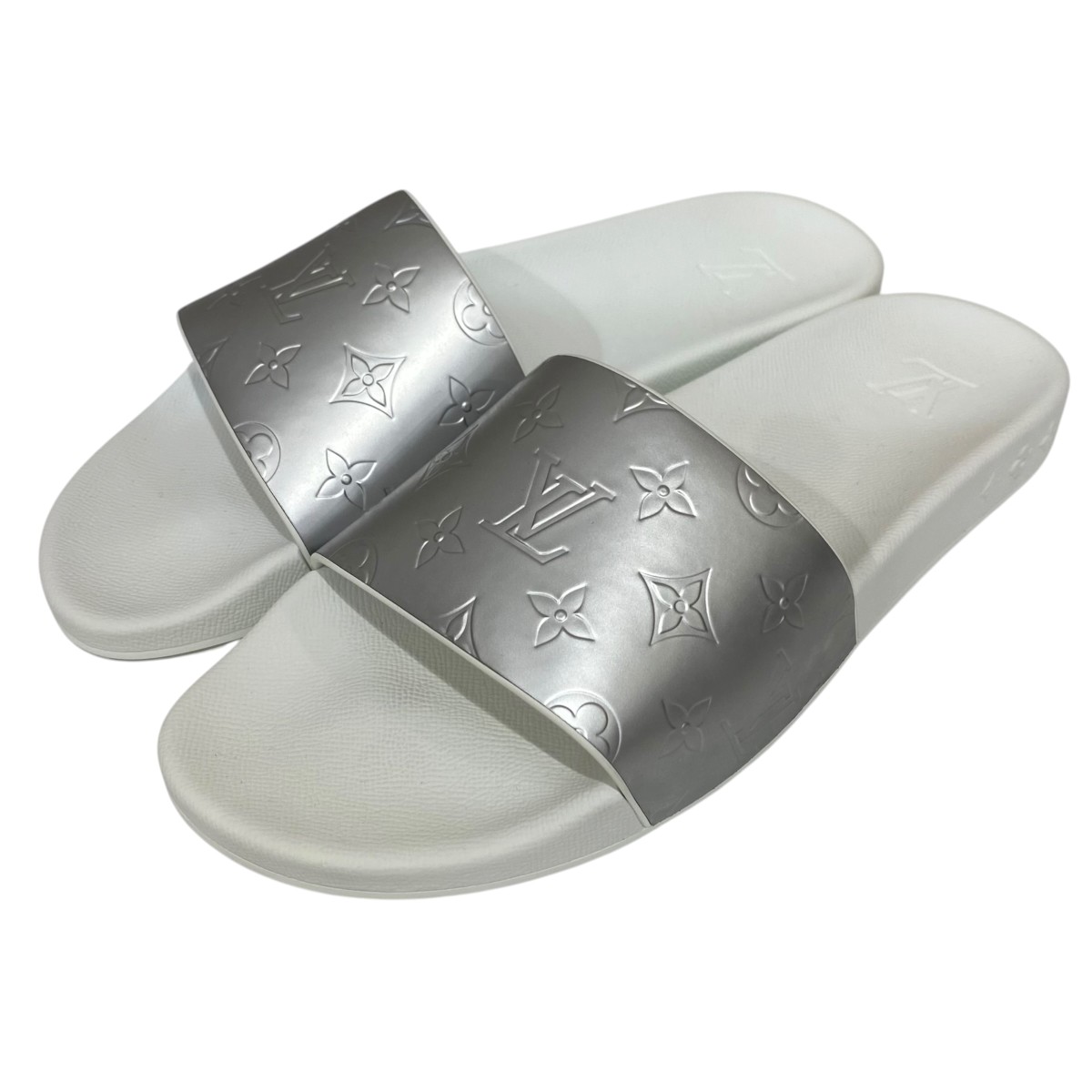 【中古】 LOUIS VUITTON　 ウォーターフロントライン サンダル シルバー サイズ：10 【110426】（ルイヴィトン） 25,795円