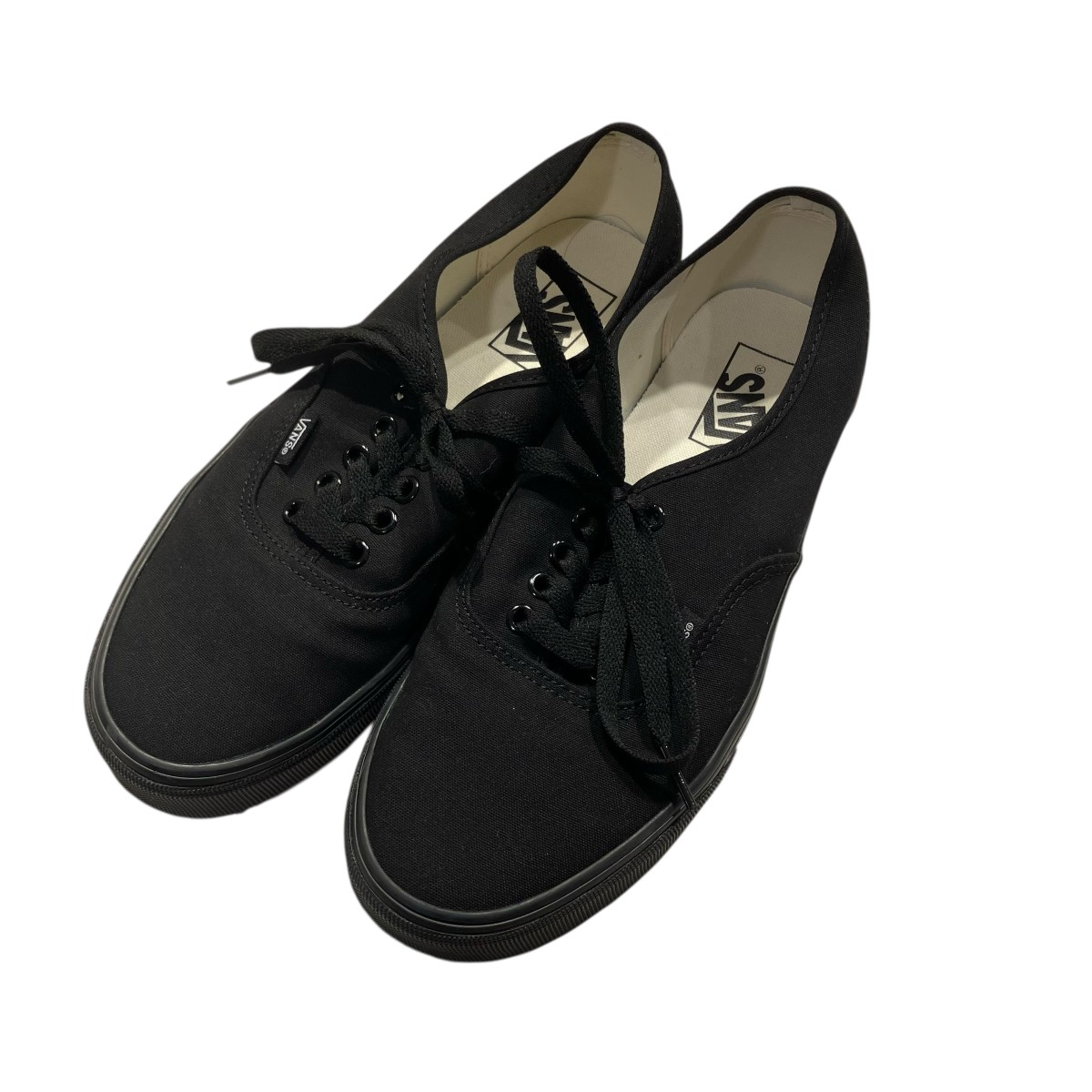 【中古】 VANS　 オーセンティック ローカットスニーカー 721356 ブラック サイズ：27.0 【110426】（バンズ）