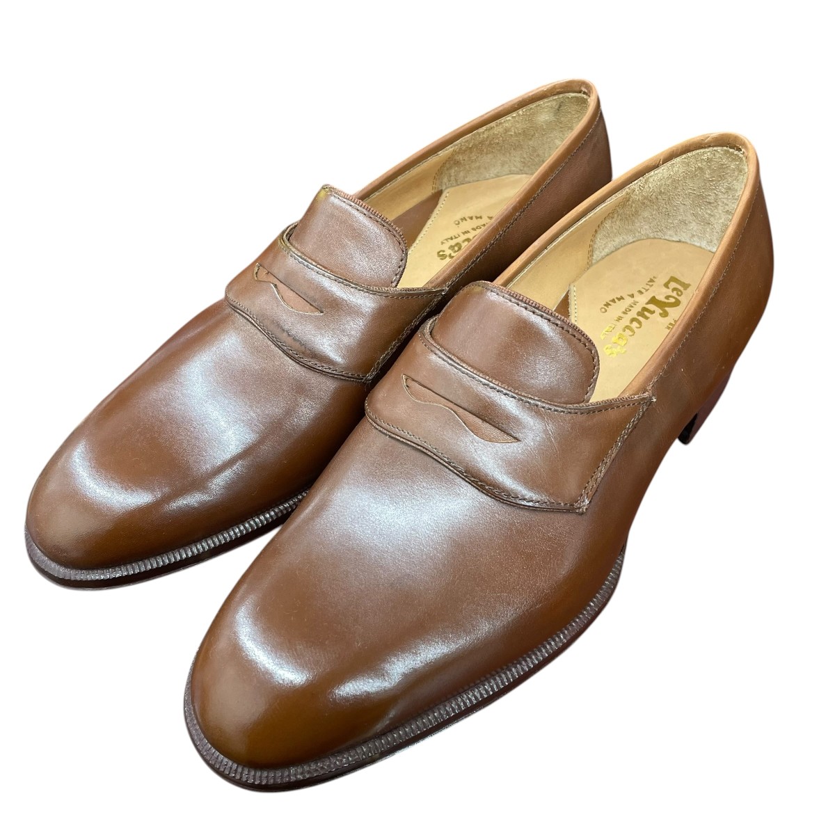 【中古】\u003cBR\u003eLe Yucca’s\u003cBR\u003eYeb2 - BETIS 置き目毛皮 Y31319 赤銅色 大いさ：39\u003cBR\u003e【通貨価値思いなおす】