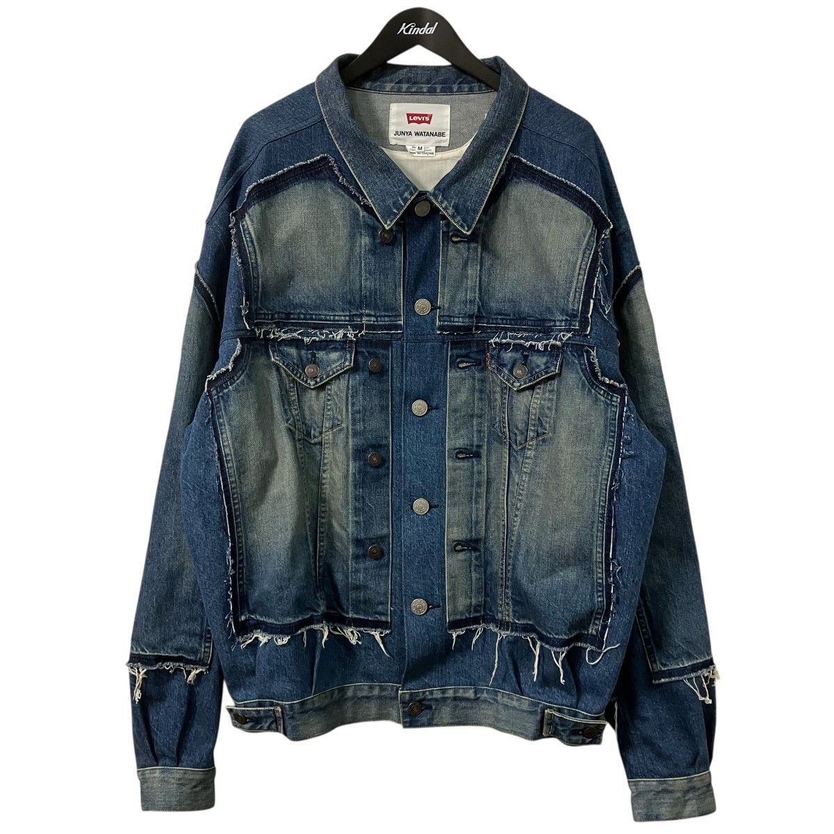【中古】 JUNYA WATANABE MAN×LEVI’S　 25SS デニムジャケット JO J202 インディゴ サイズ：M 【120426】（ジュンヤワタナベマン×リーバイス）
