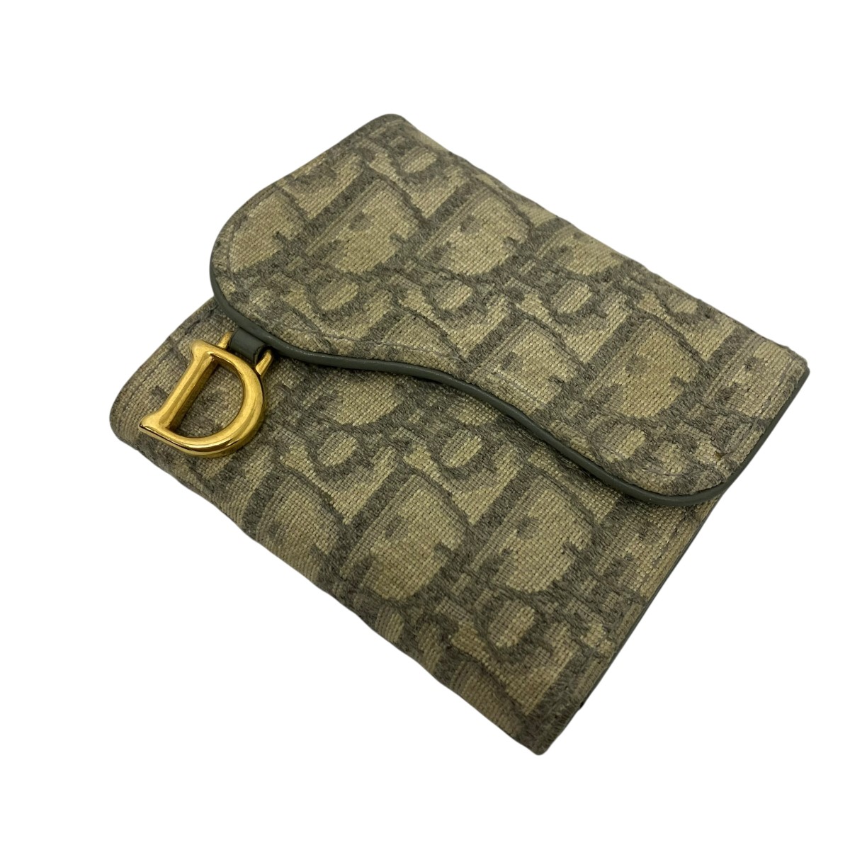 【中古】 Christian Dior　 コンパクトウォレット ベージュ サイズ：- 【120426】（クリスチャンディオール） 28,978円