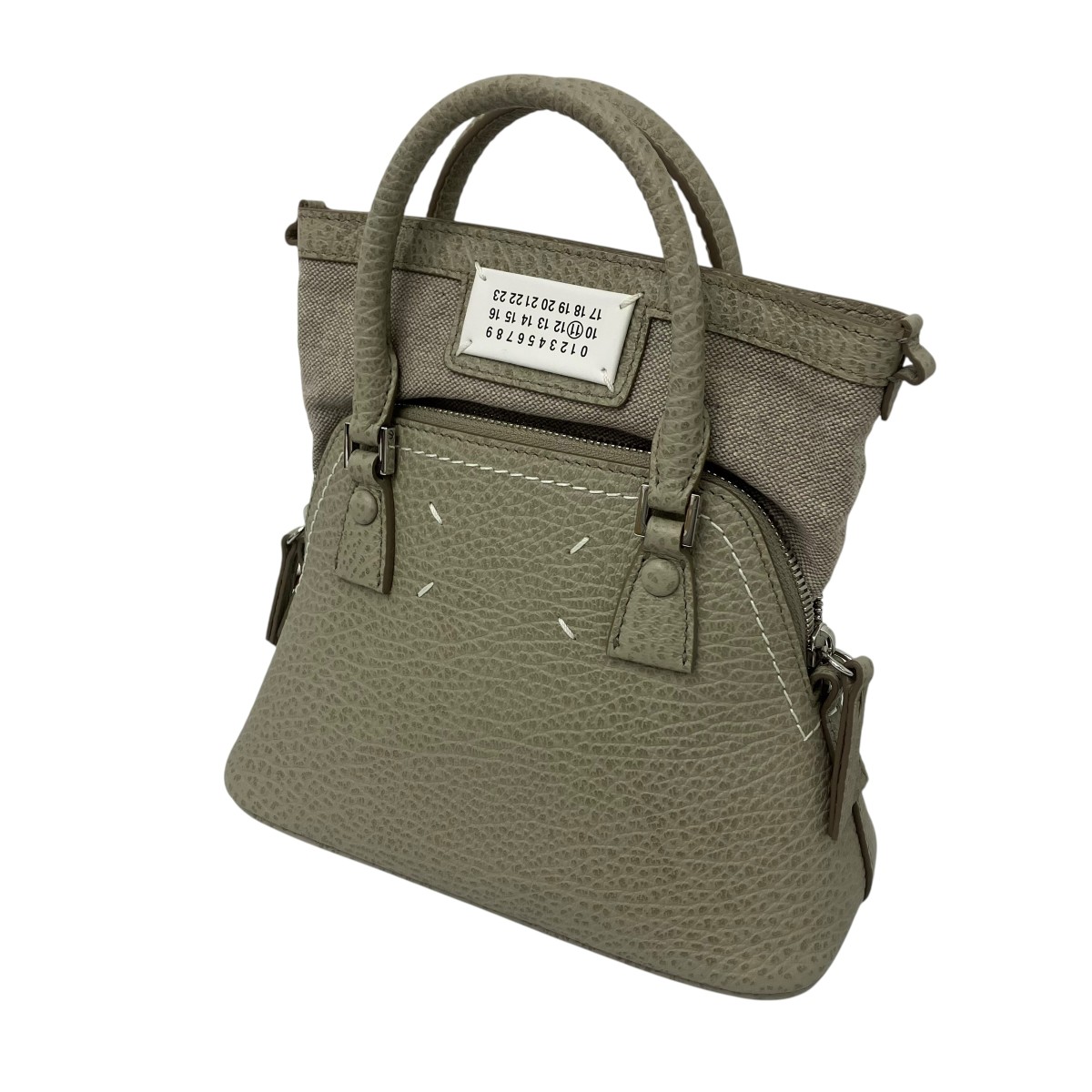 【中古】 Maison Margiela　 5ACマイクロチェーンショルダーバッグ ベージュ サイズ：- 【120426】（メゾンマルジェラ）