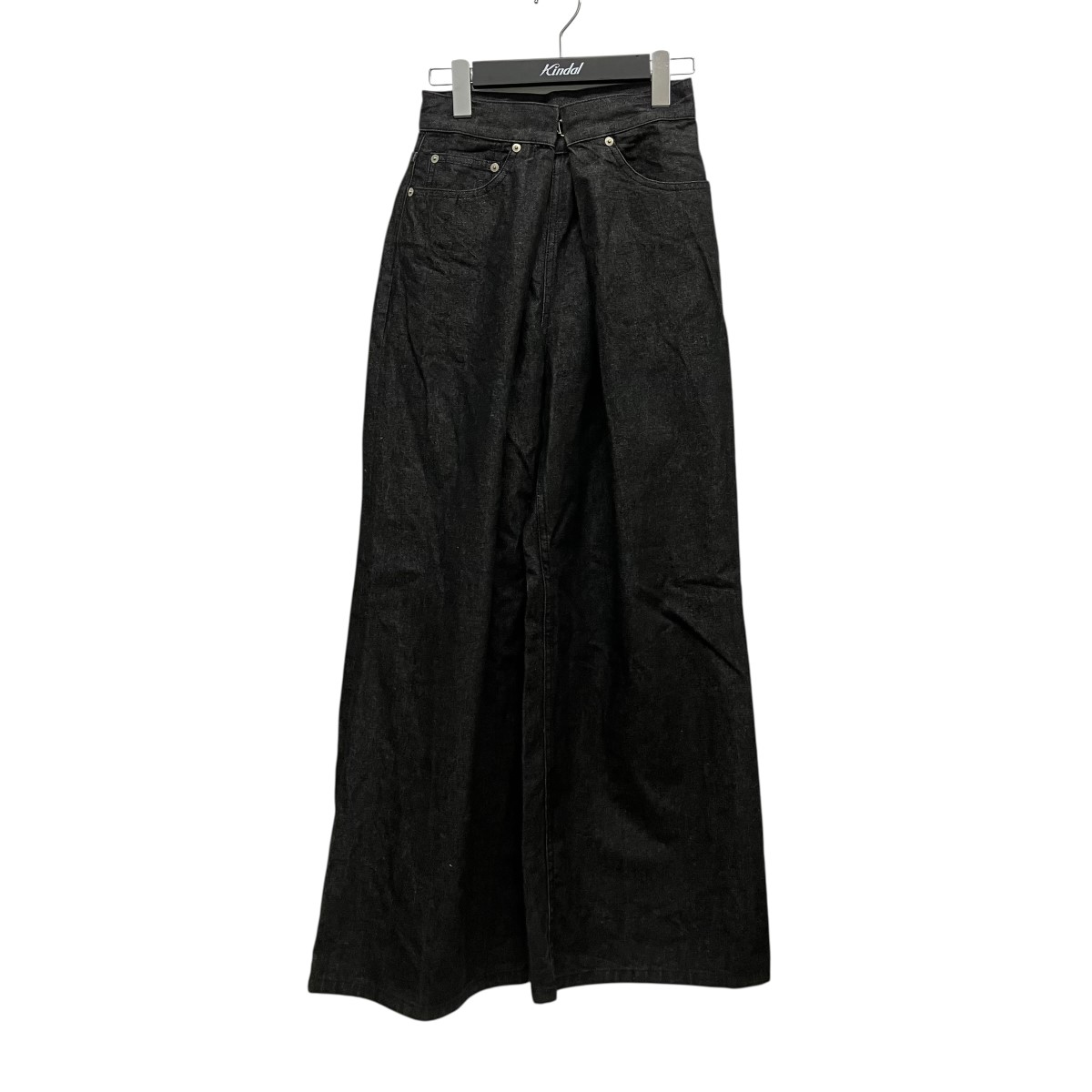 【中古】 JOHN LAWRENCE SULLIVAN　 フレアデニムパンツ JLSW-01-S グレー サイズ：XS 【120426】（ジョンローレンスサリバン）