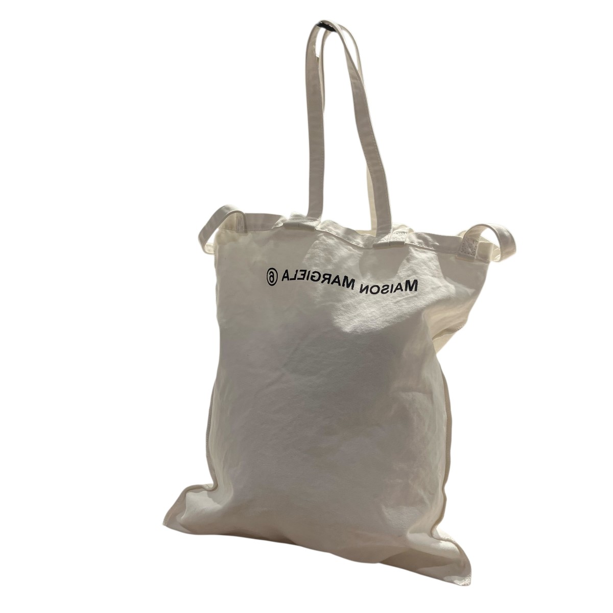 【中古】 MM6 Maison Margiela　 シックスハンドル トートバッグ S54WC0058 ホワイト サイズ：記載なし 【120426】（マルタンマルジェラ）