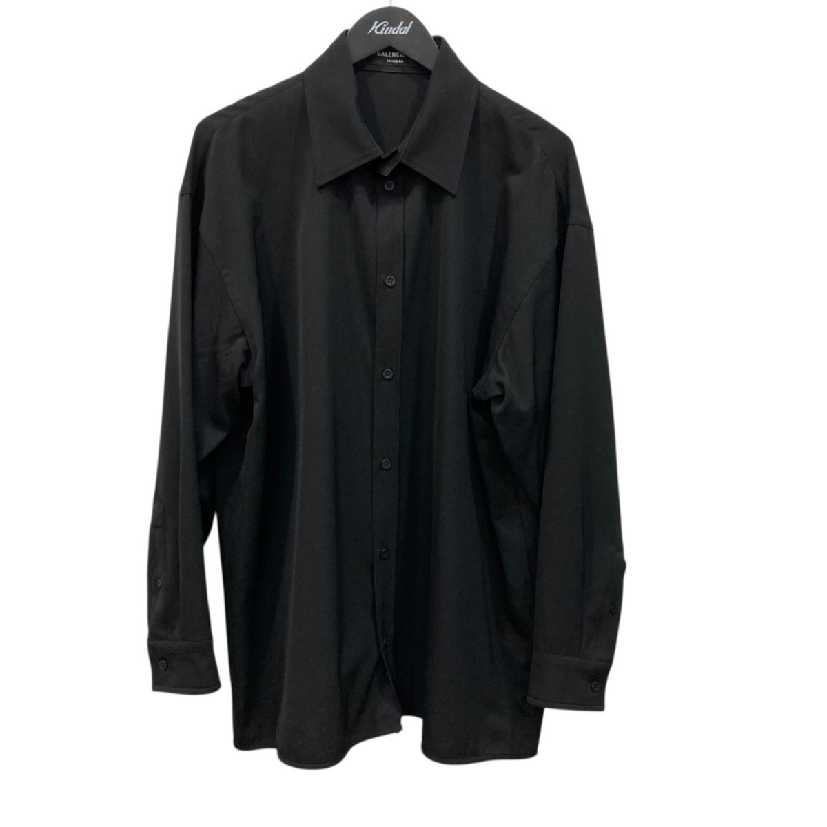 【中古】 BALENCIAGA　 シャツ 672347 ブラック サイズ：37 【130426】（バレンシアガ）