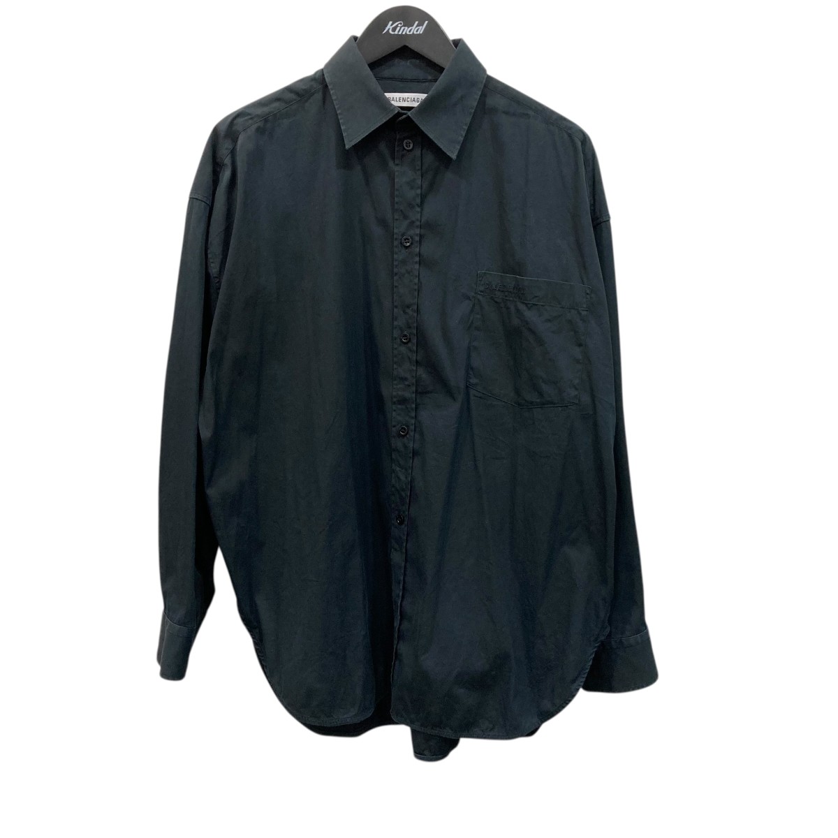 【中古】 BALENCIAGA　 シャツ ブラック サイズ：38 【130426】（バレンシアガ）