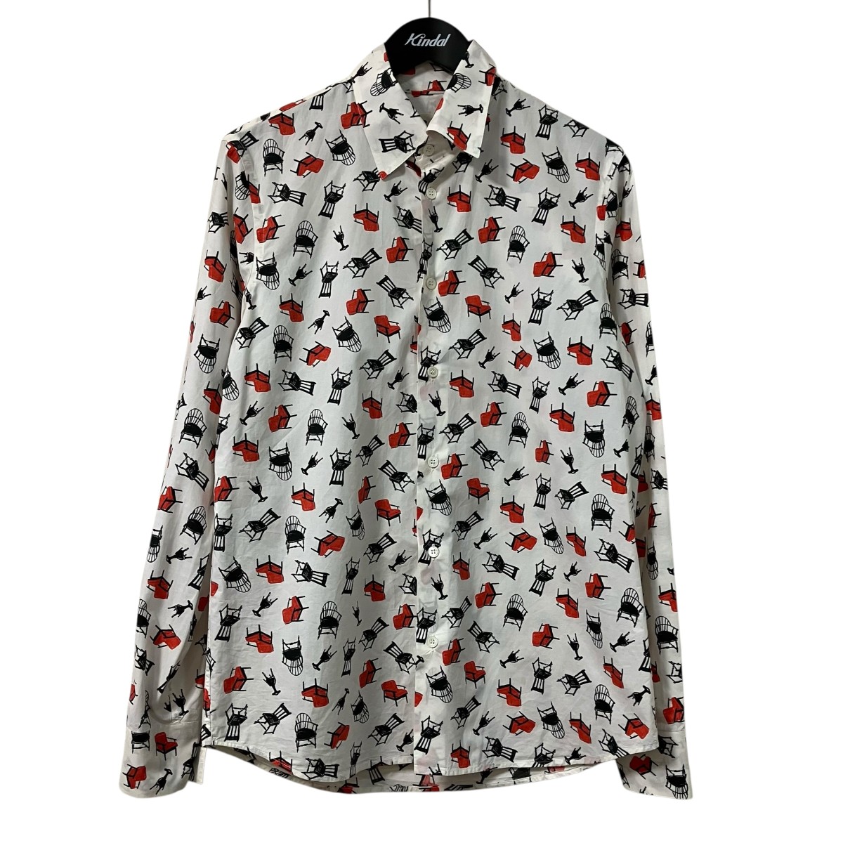 【中古】 MARNI　 長袖シャツ CUMU0024A0 マルチカラー サイズ：44 【130426】（マルニ）