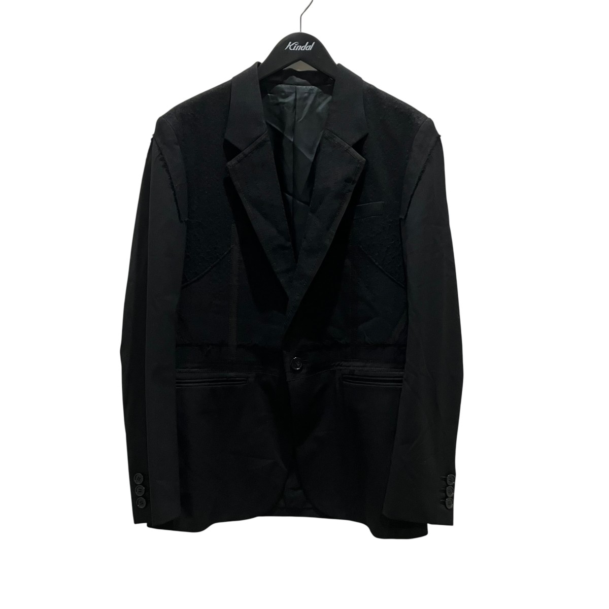 【中古】 UNDERCOVER　 コーデュラＷ／ＮｙケジンヒョウシュツＪＫＴ デザインジャケット UC2E4104 ブラック サイズ：3 【130426】（アンダーカバー）
