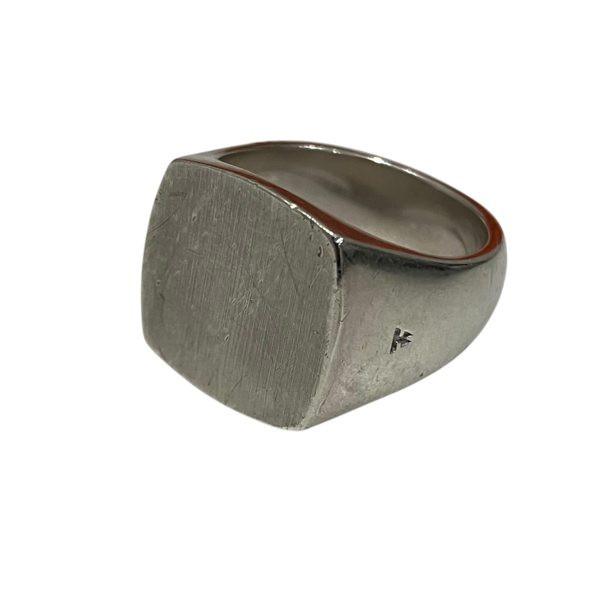 【中古】 TOM WOOD　 Cushion Polished シルバーリング シルバー サイズ：17号 【130426】（トムウッド）