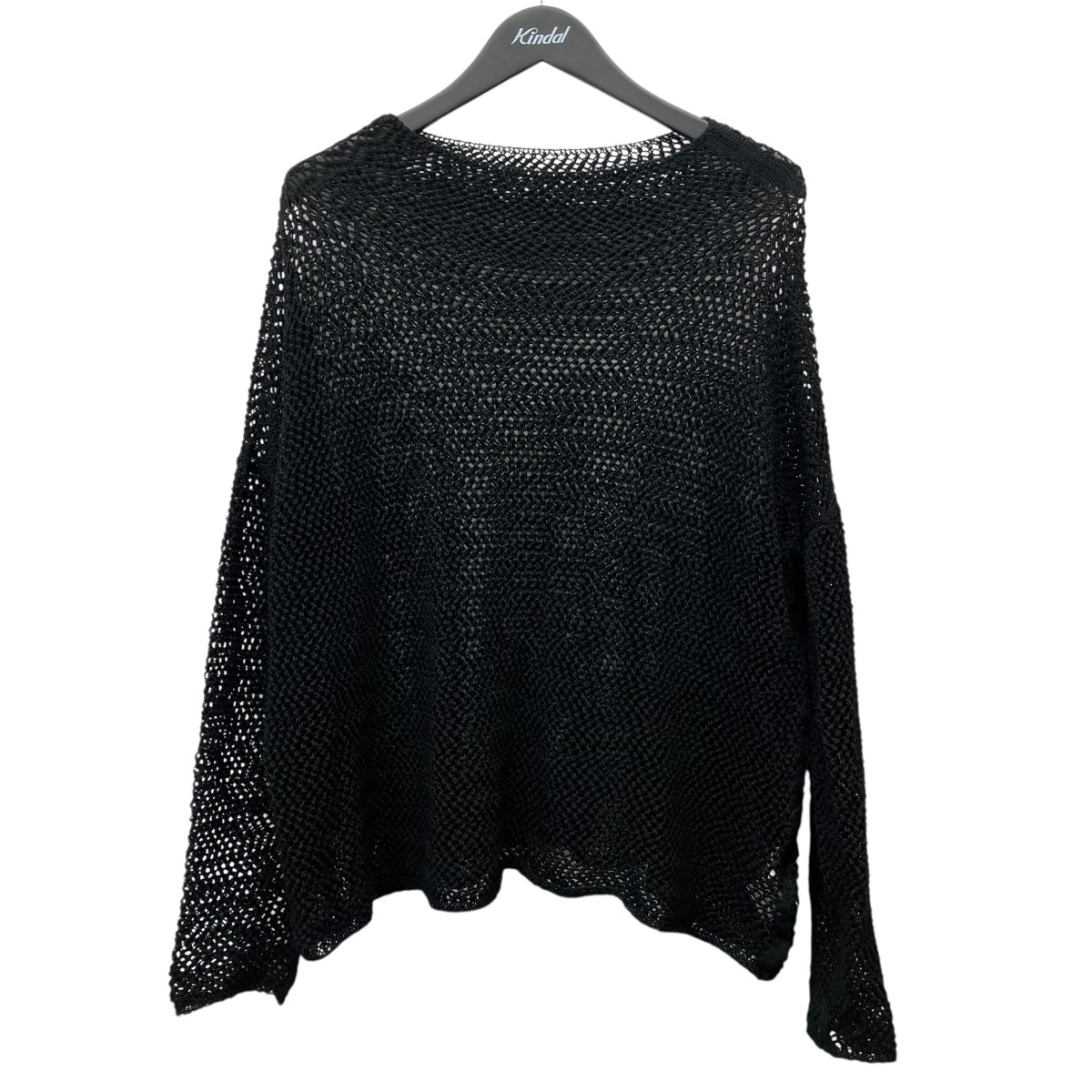 【中古】sulvam Mesh Knit メッシュニットカットソー SP-K08-870 黒いこと 大いさ：S 【130426】（サルバム） トップス-メンズファッション-Tシャツ・カットソー